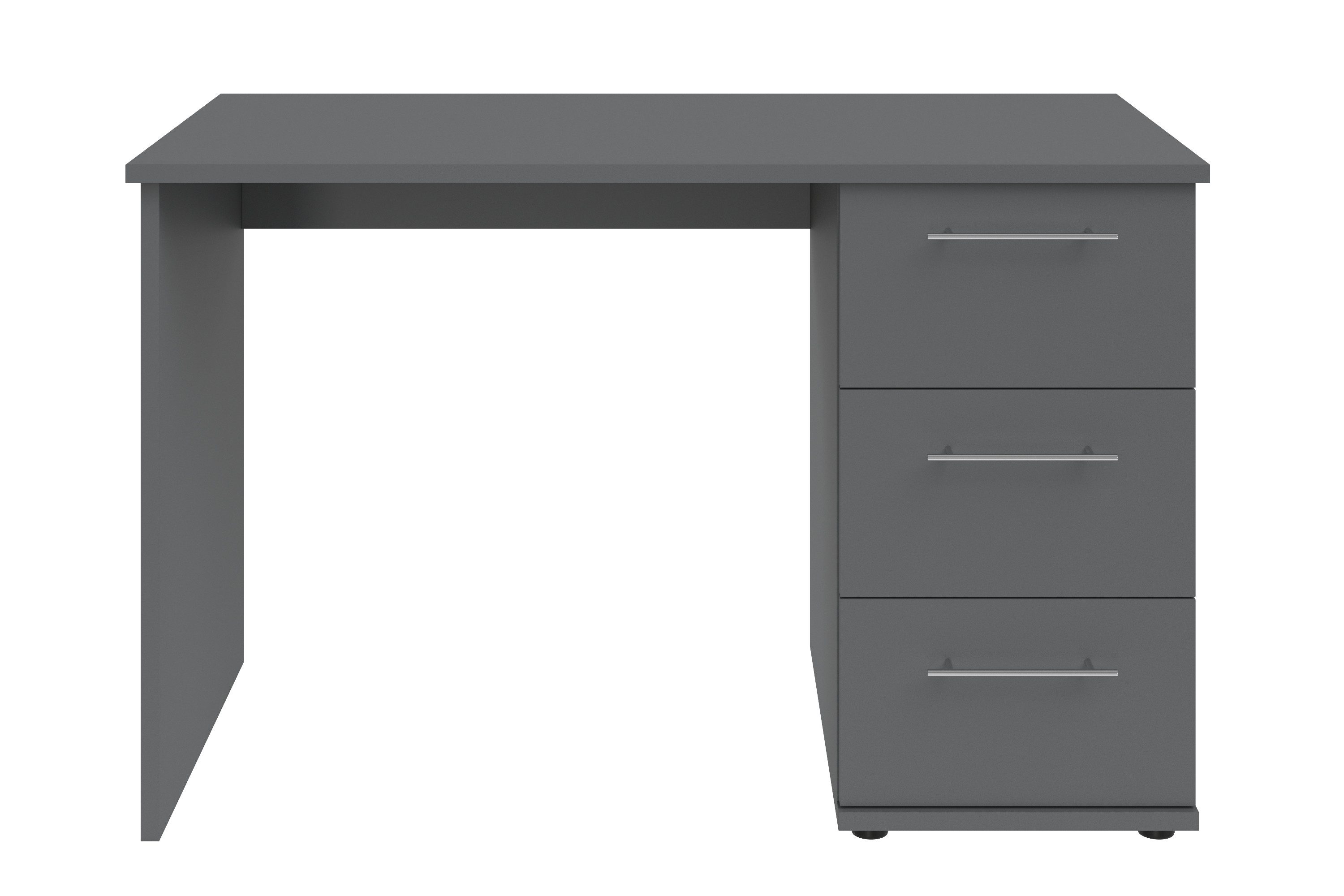 VOGL Möbelfabrik Bureau Tobi, optioneel met toetsenborduitrekking, met 3 lades, breedte 115 cm, made in germany