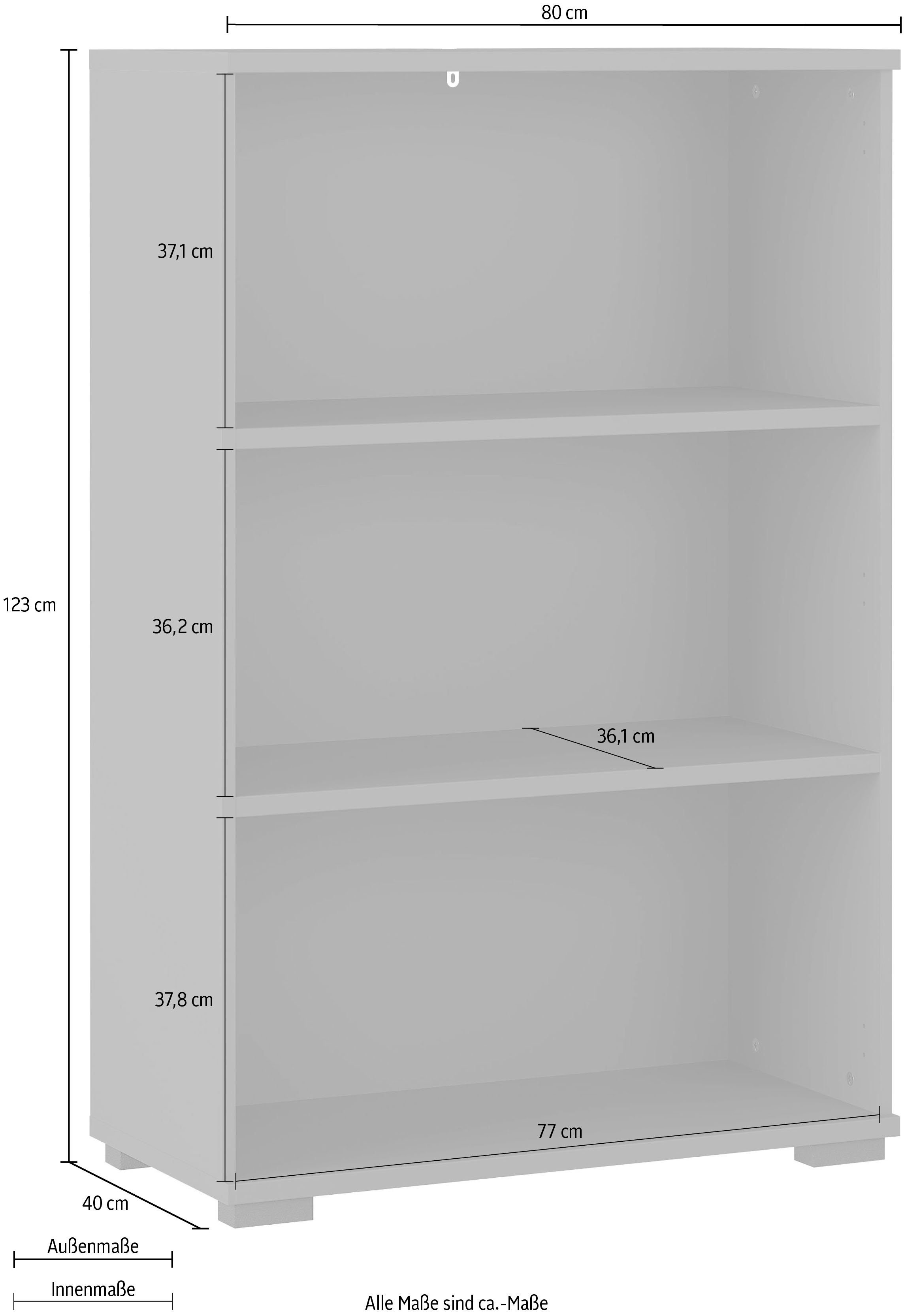 GERMANIA Ordnerrek GW-Profi 3.0 archiefkast met abs-randen, in 3 of 5 ordnerhoogten, made in germany