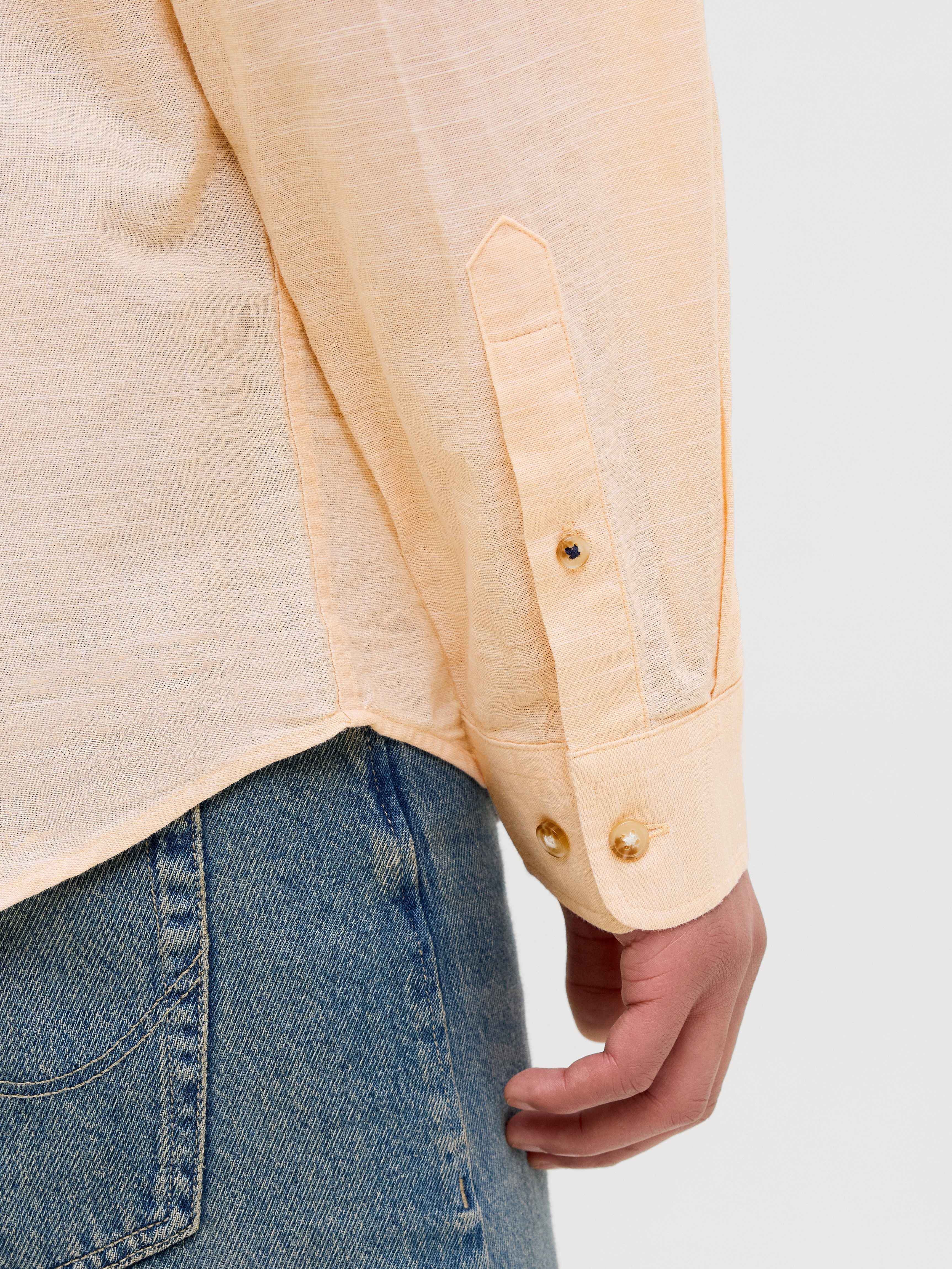 Jack & Jones Overhemd met lange mouwen JJESUMMER BAND SHIRT LS SN