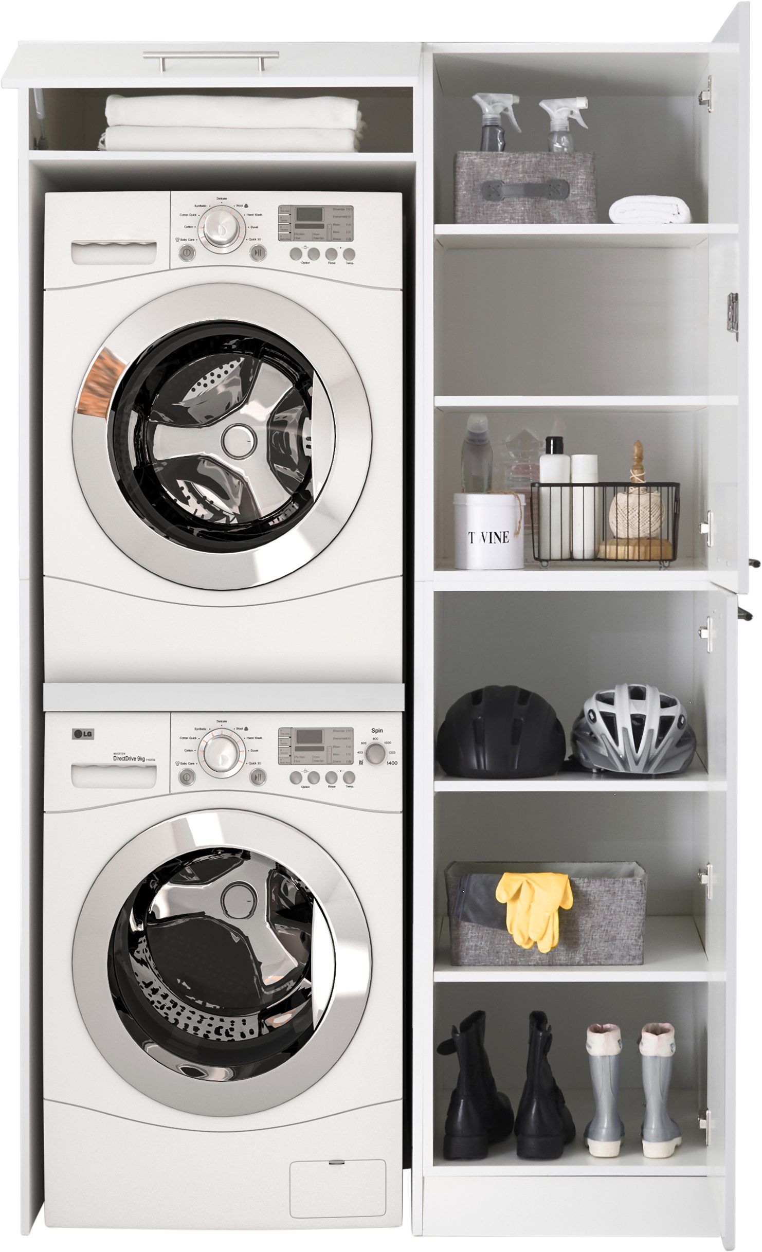 RESPEKTA Multifunctionele kastenset Clara-Set 6 (h x b x d) 200 x 117,4 x 67,6 cm (set, 2 stuks)