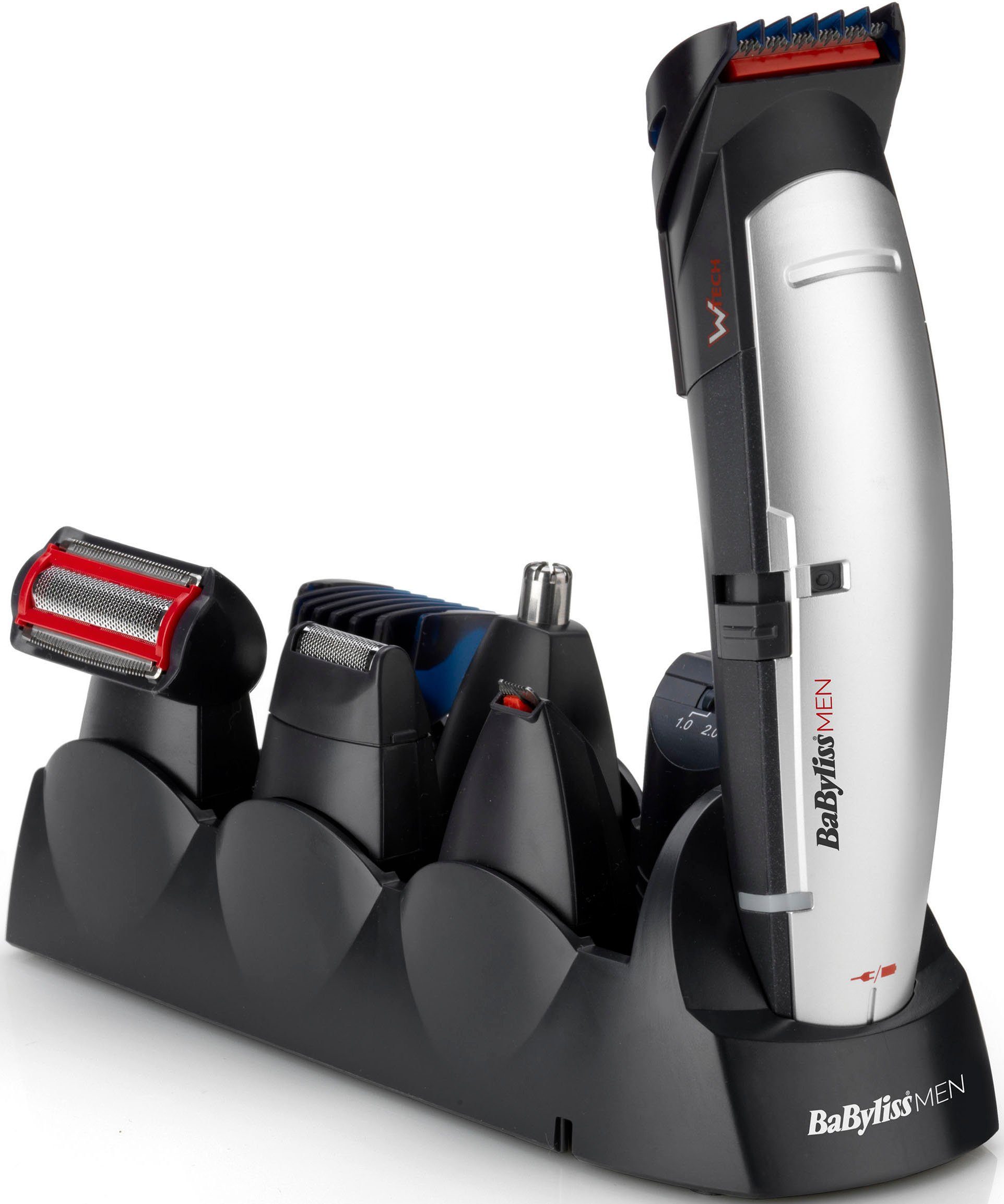 Babyliss Multifunctionele trimmer E837E MEN X-10 Multigrooming set voor hoofd, gezicht & lichaam