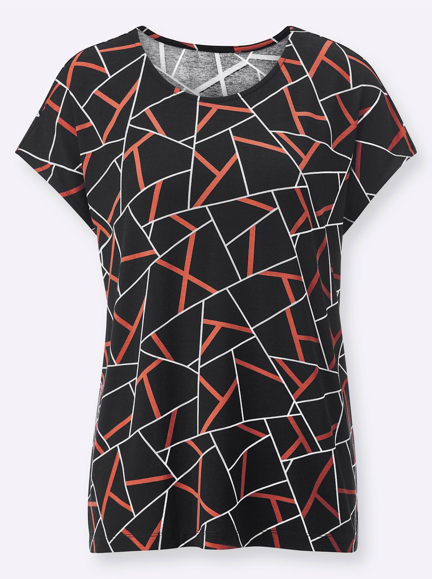 Creation L Shirt met print Gedessineerd shirt (1-delig)