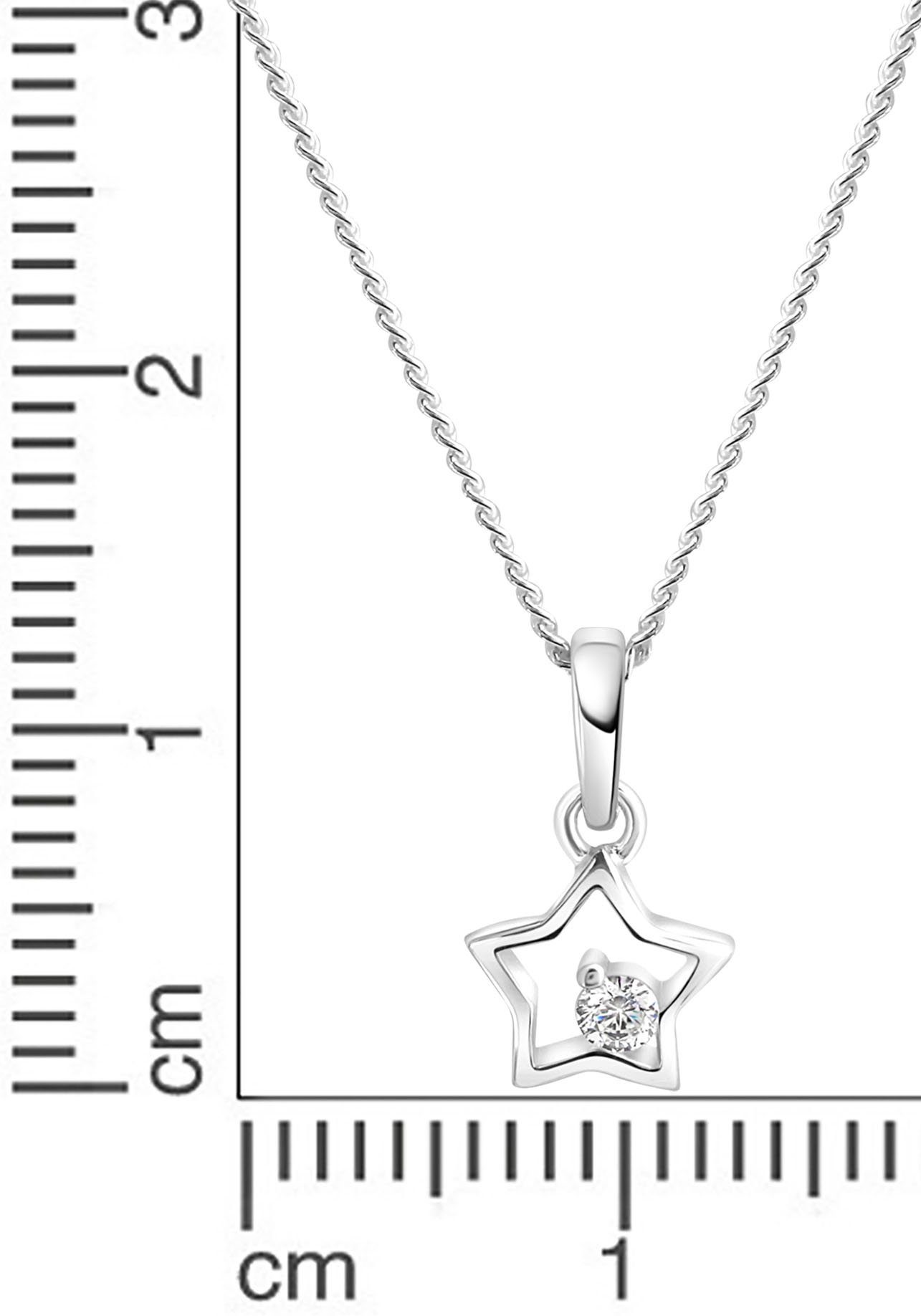 Firetti Ketting met hanger Sieraad cadeau zilver 925 halssieraad halsketting panzerketting ster