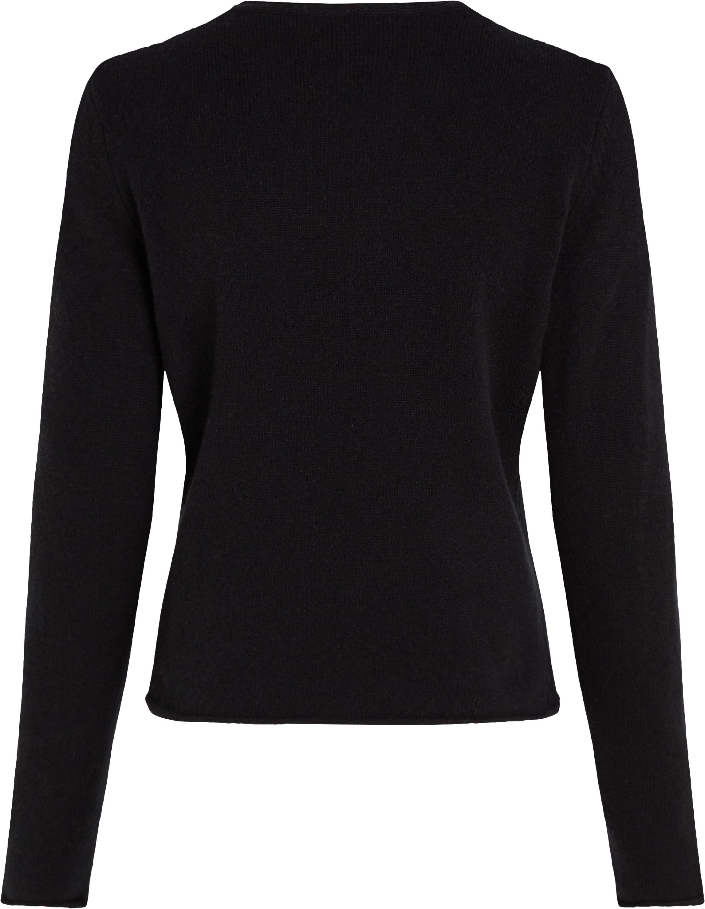 Tommy Hilfiger Gebreide trui SOFT WOOL C-NK SWEATER met logoborduring van 100% wol