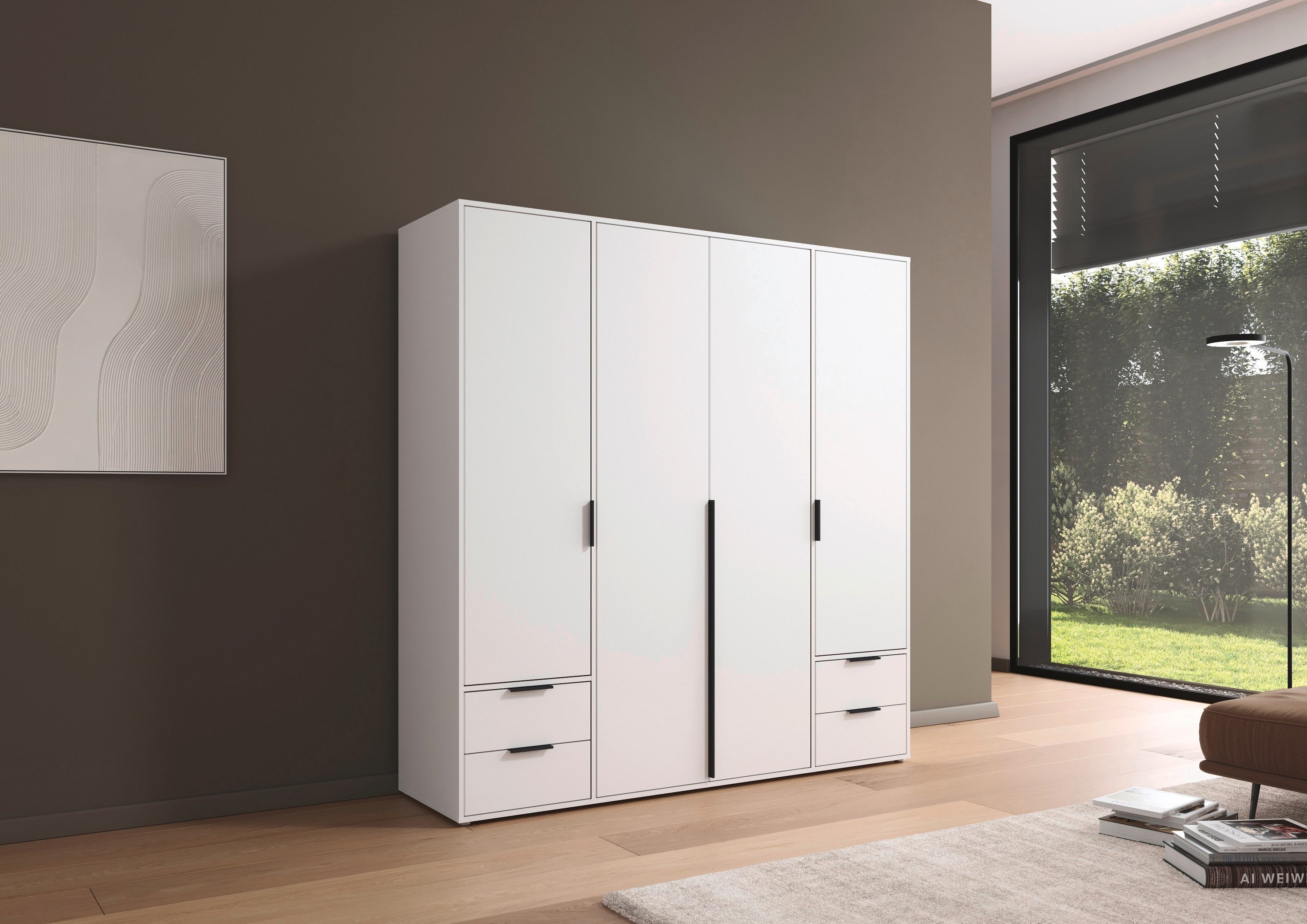 rauch Draaideurkast Kledingkast Kast Garderobe Wasmand NAGATA veel Opbergruimte