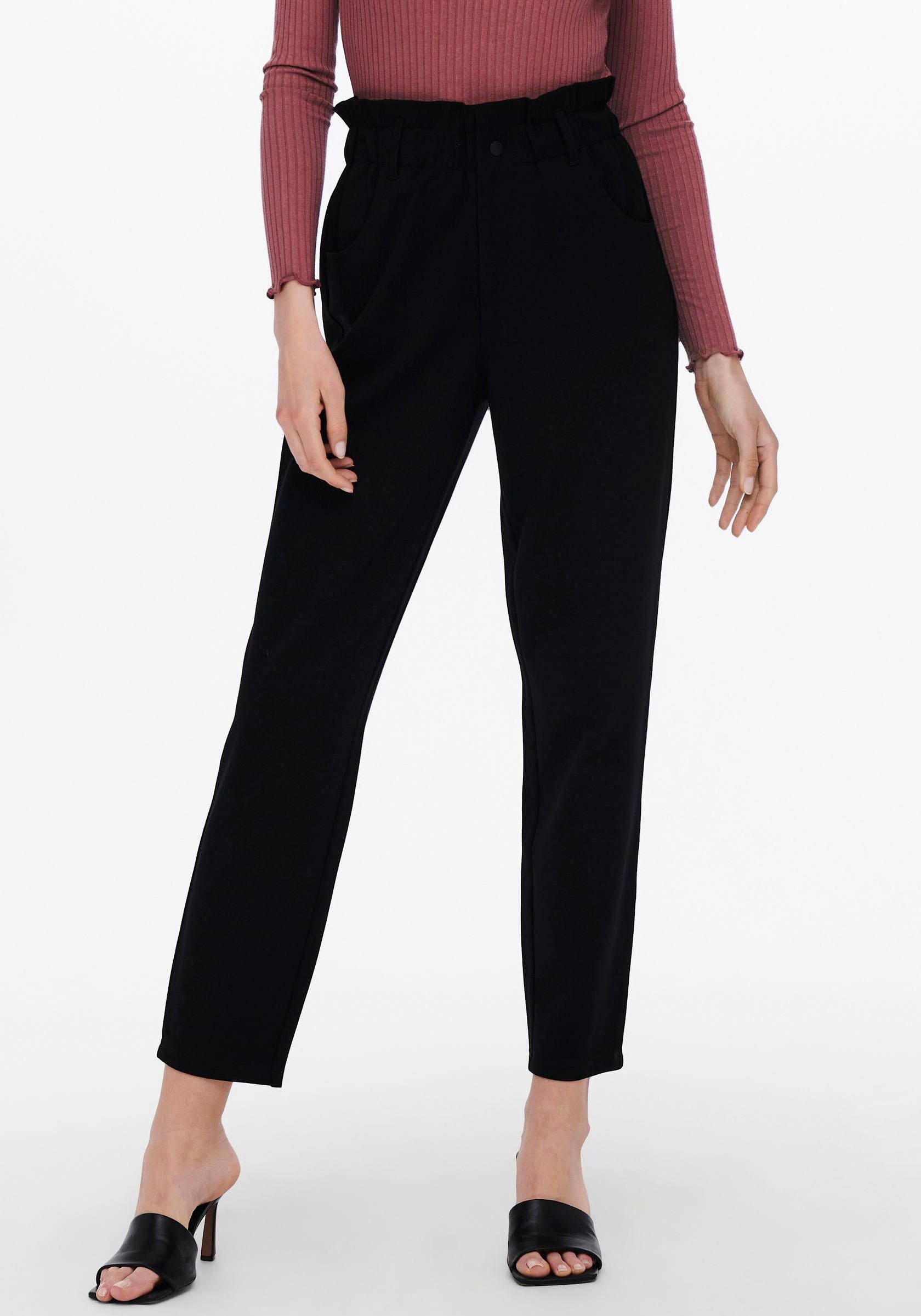 Only Jogpants ONLPOPTRASH-OVA LIFE HW ANK CRT PNT
