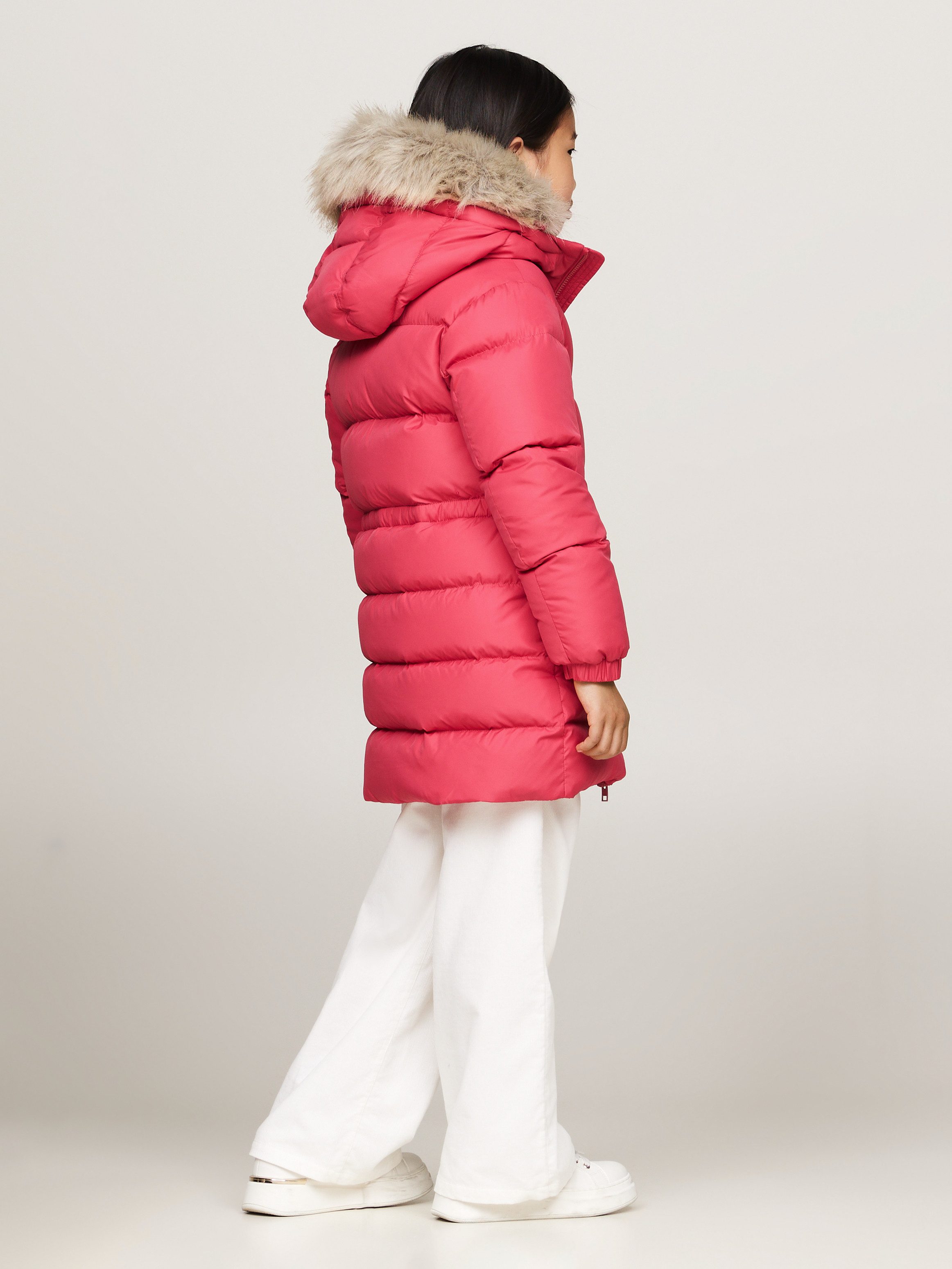 Tommy Hilfiger Gewatteerde jas LONG WAISTED DOWN JACKET