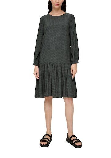 s.Oliver Midi-jurk met patroon