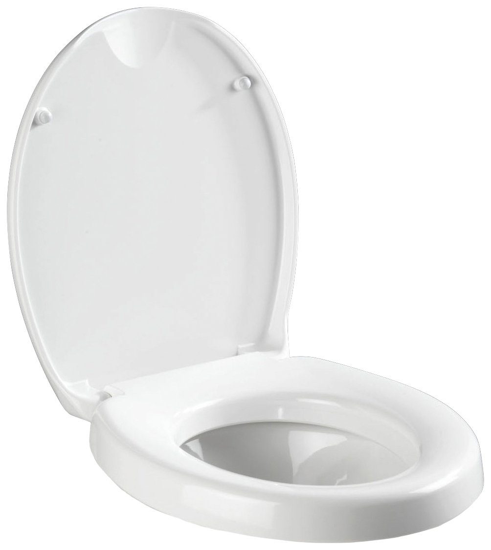 WENKO Toiletzitting Secura Comfort met zitverhoging en softclosemechanisme