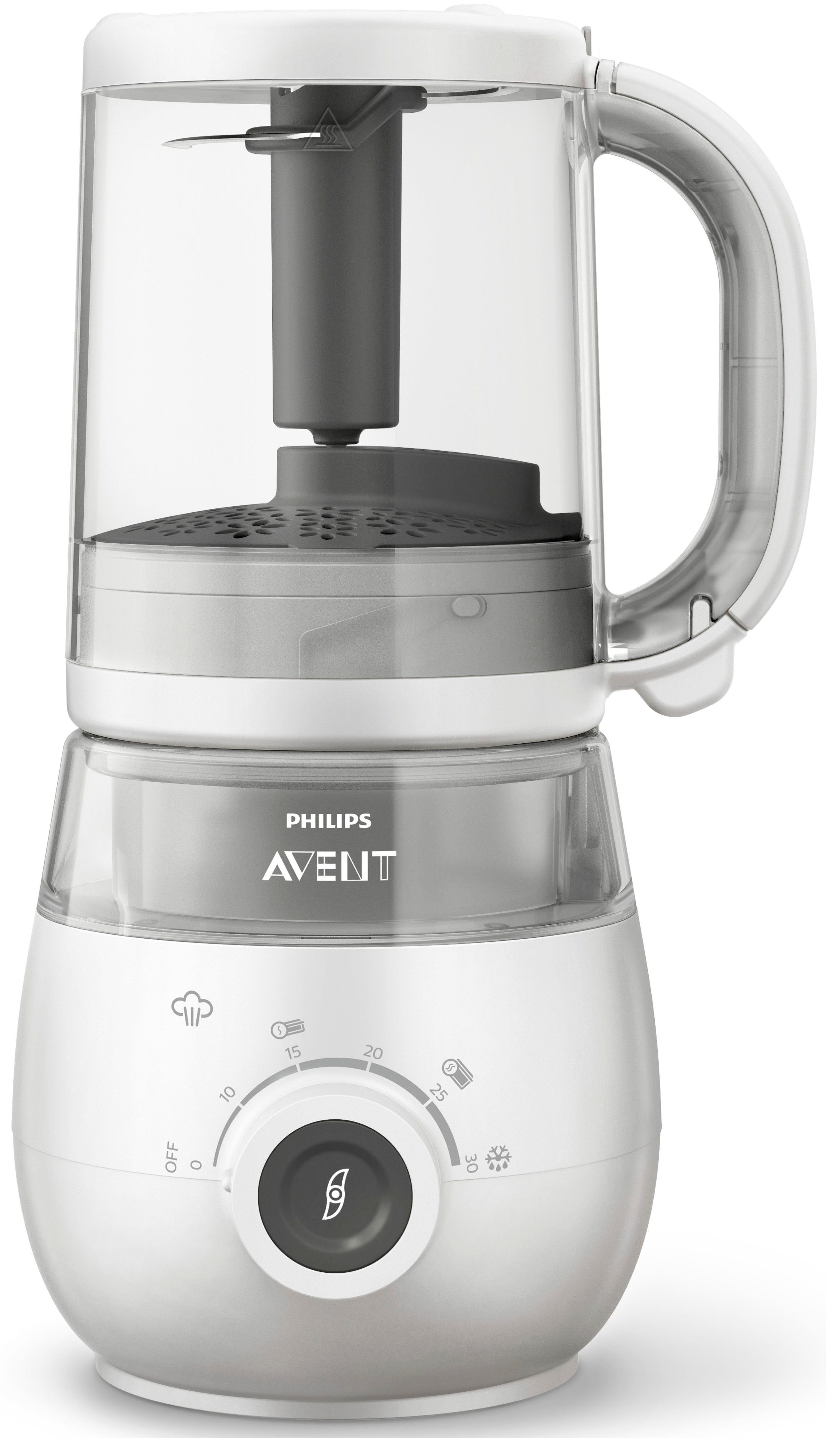 Philips AVENT Babyvoedingmaker SCF883/01 4-in-1 functie, stomen, mixen, ontdooien, opwarmen