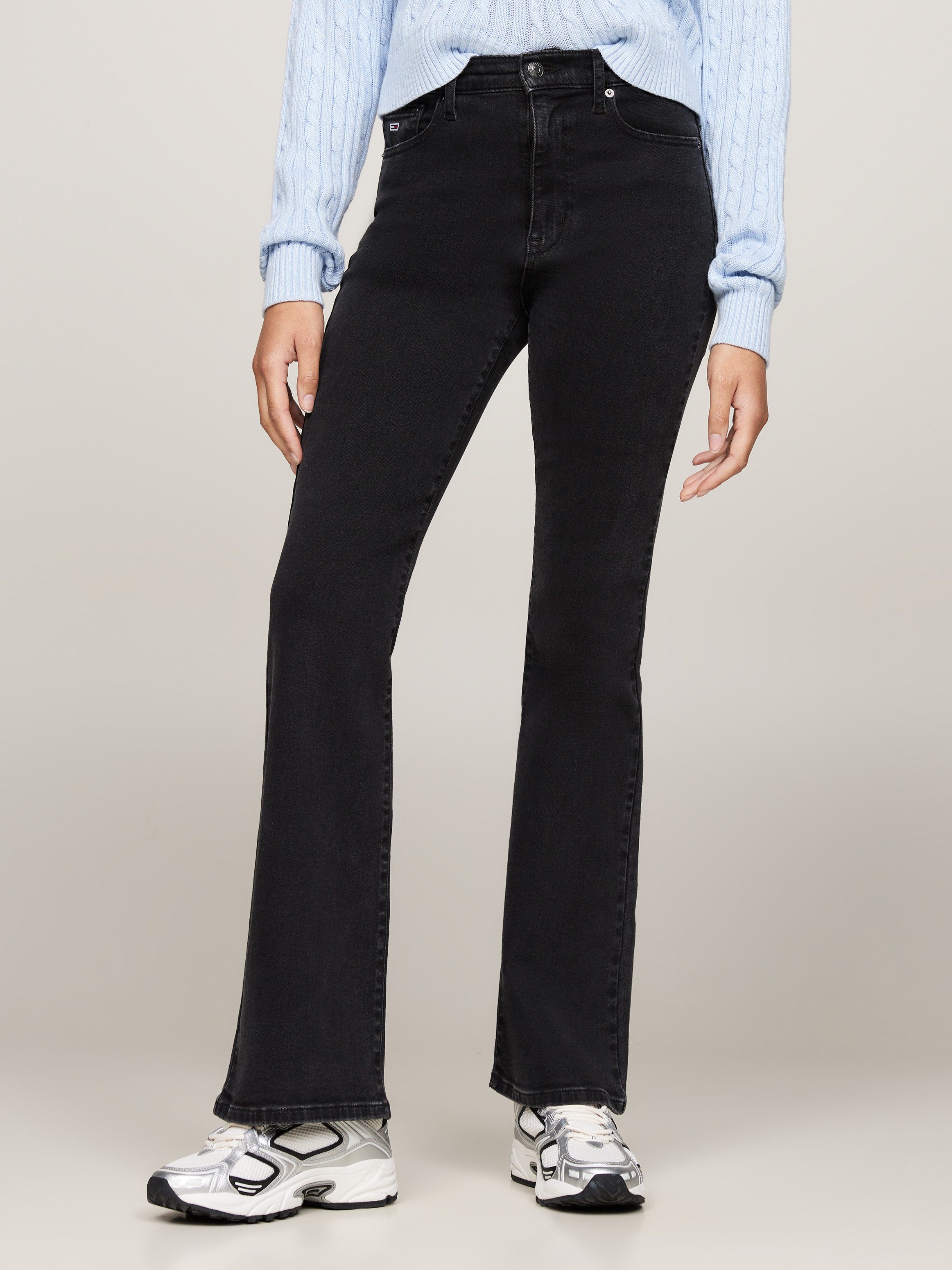 TOMMY JEANS Wijd uitlopende jeans  SYLVIA - High waist - Flared Denim Jeans