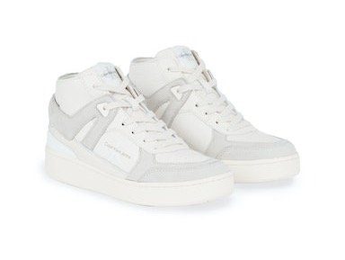 Calvin Klein Hoge veterschoenen BASKET CUPSOLE HIGH MIX ML FAD