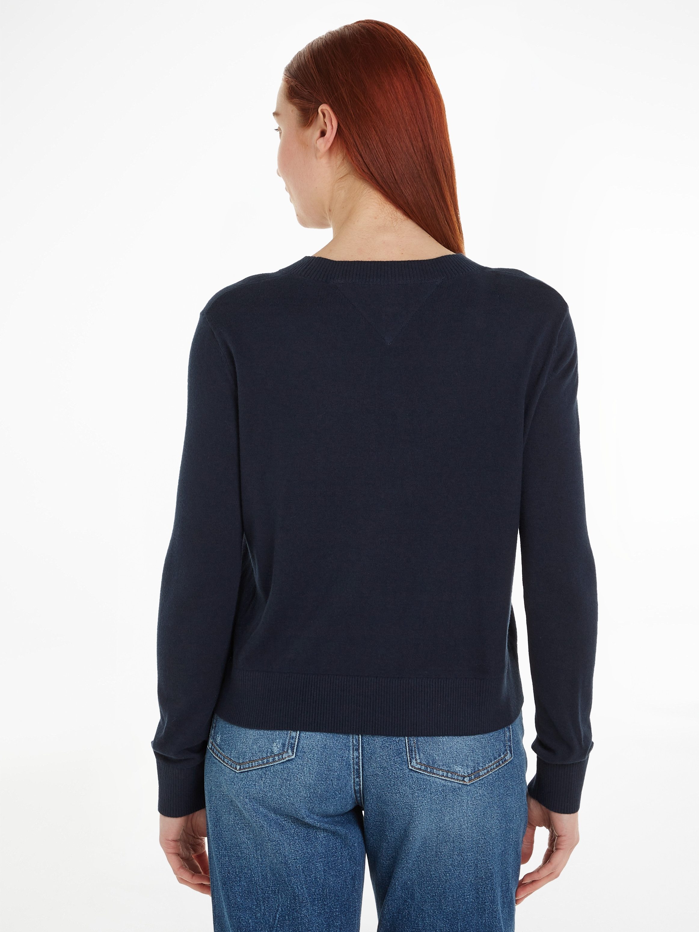 TOMMY JEANS Gebreide trui TJW ESSENTIAL CREW NECK SWEATER