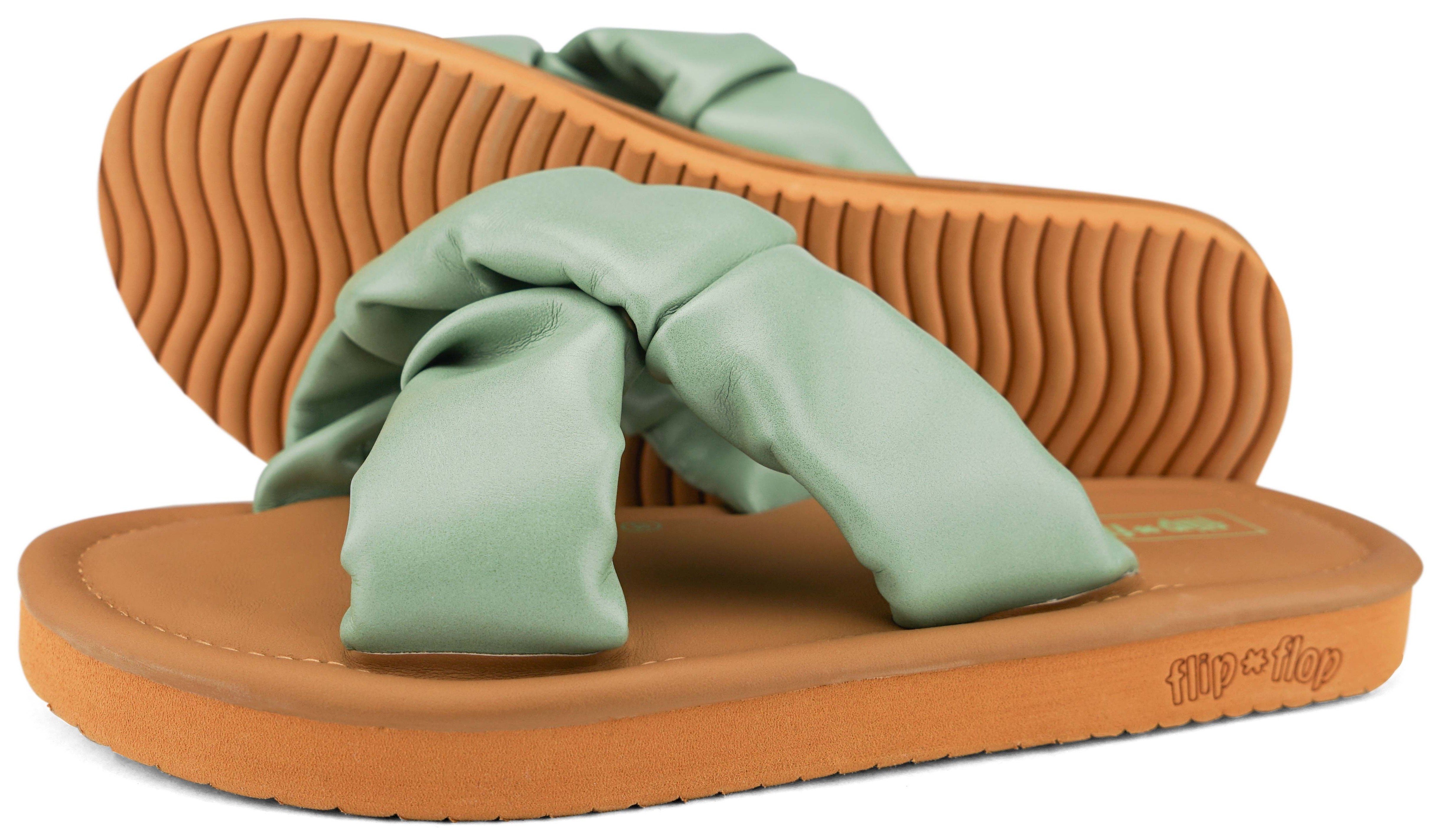 Flip Flop Slippers Fauna*cross , zomerschoen, slippers met gepolsterde kruisbandage