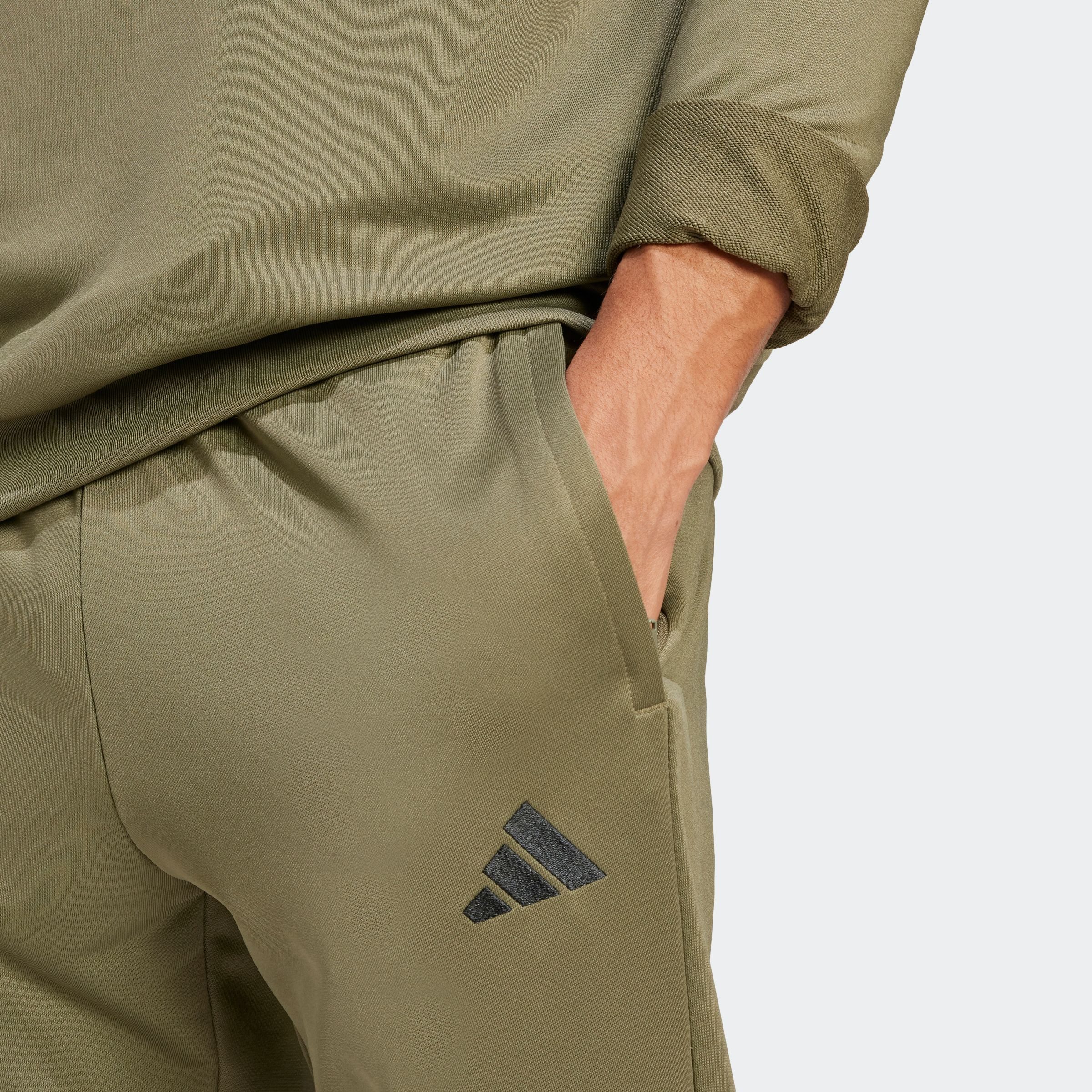 adidas Sportswear Trainingspak M BL FT HD TS van zacht french-terry materiaal, hoodie (2-delig)