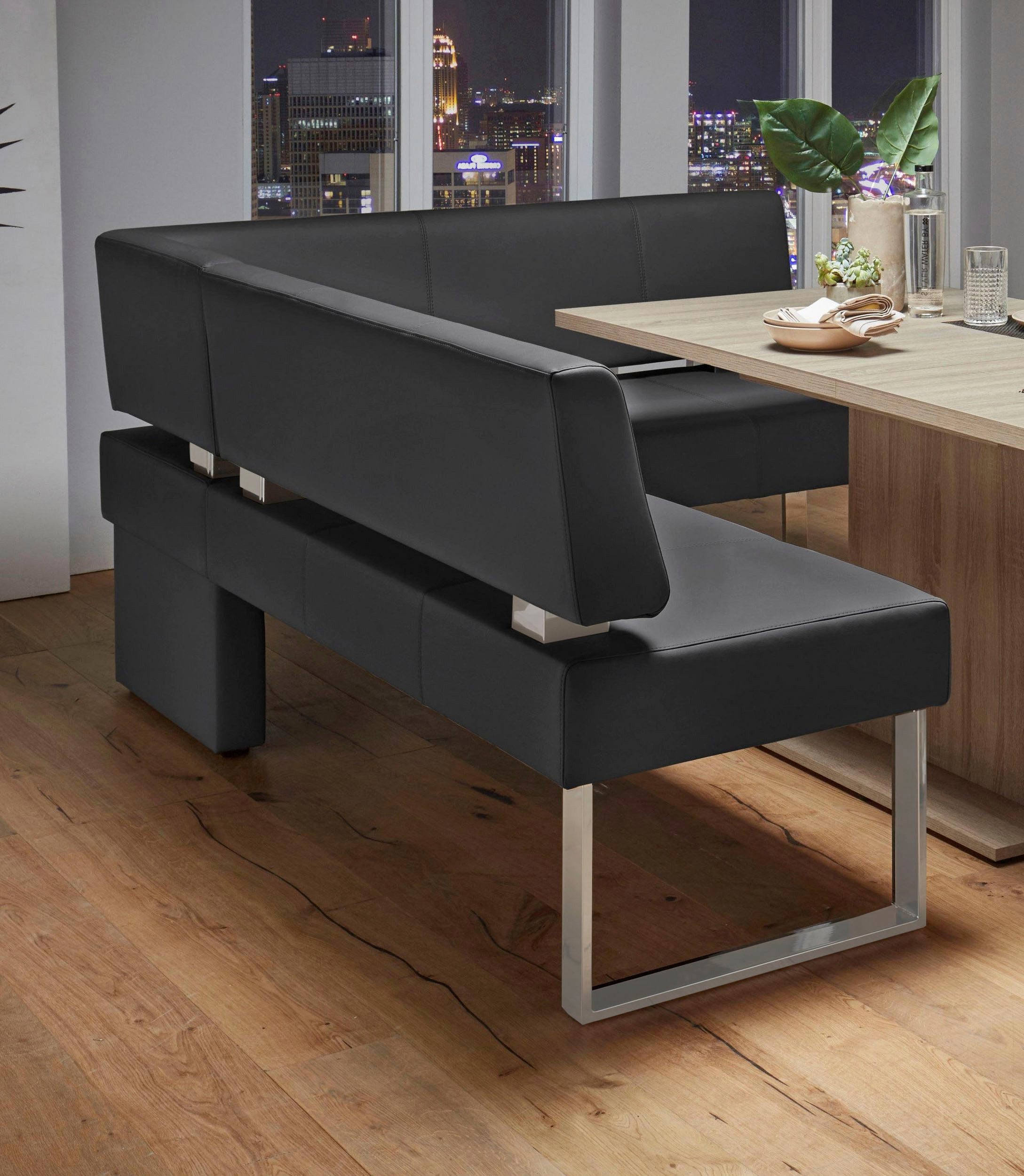 Home affaire Hoekbank RAB in 2 breedten (180 of 200 cm), bekleding in verschillende kwaliteiten