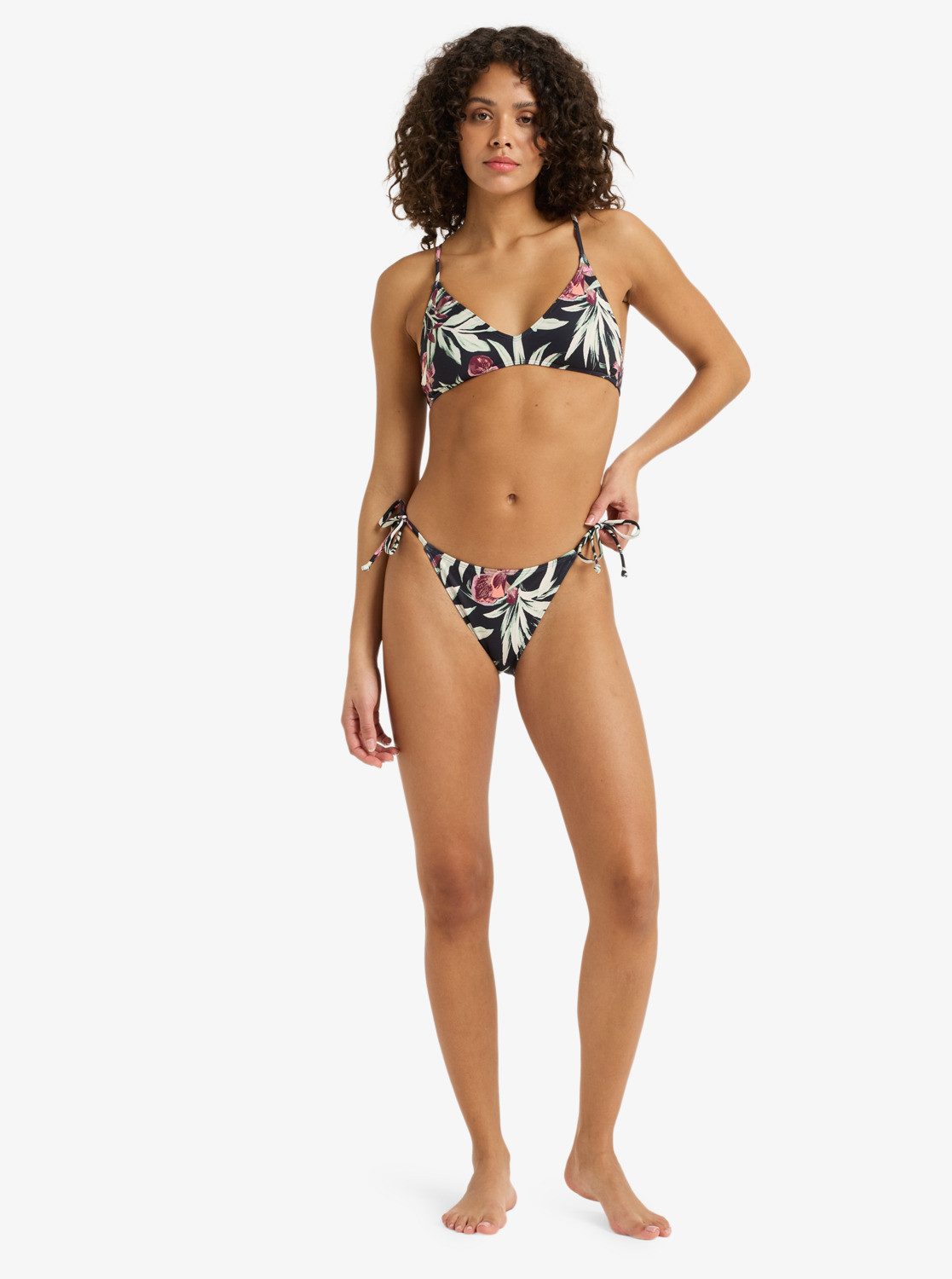 Roxy Triangel-bikinitop PT BEACH CLASHORT SLEEVEICS STRAPPY BRA (1 stuk)