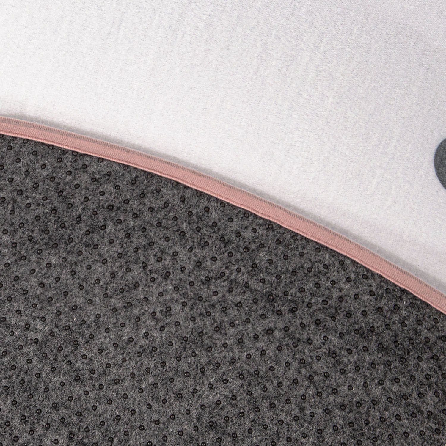 Paco Home Kindervloerkleed Chicos 552 Platweefsel, kinderdesign, motief regenboog, pastelkleuren