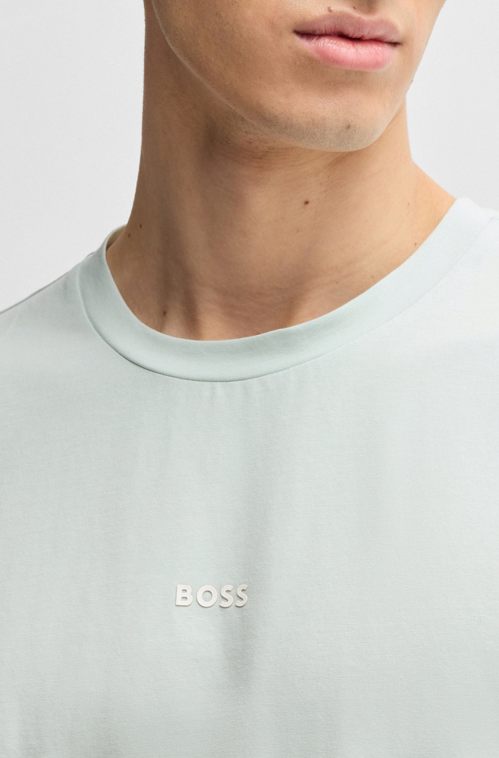 Boss Orange T-shirt TChup met een ronde hals