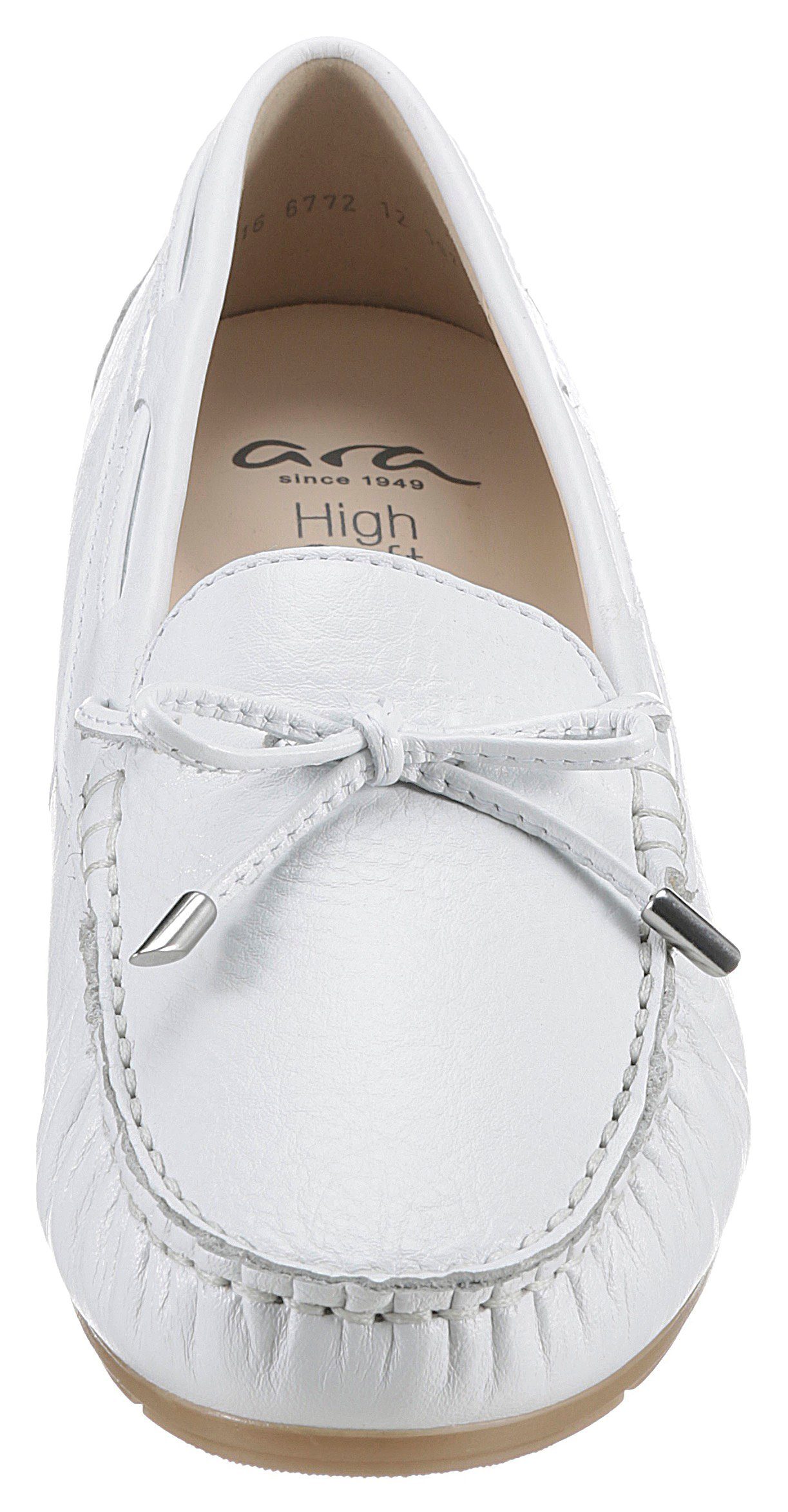 Ara Mocassins ALABAMA Slipper, vrijetijdsschoen met High Soft verwisselbare inlegzool in breedte G