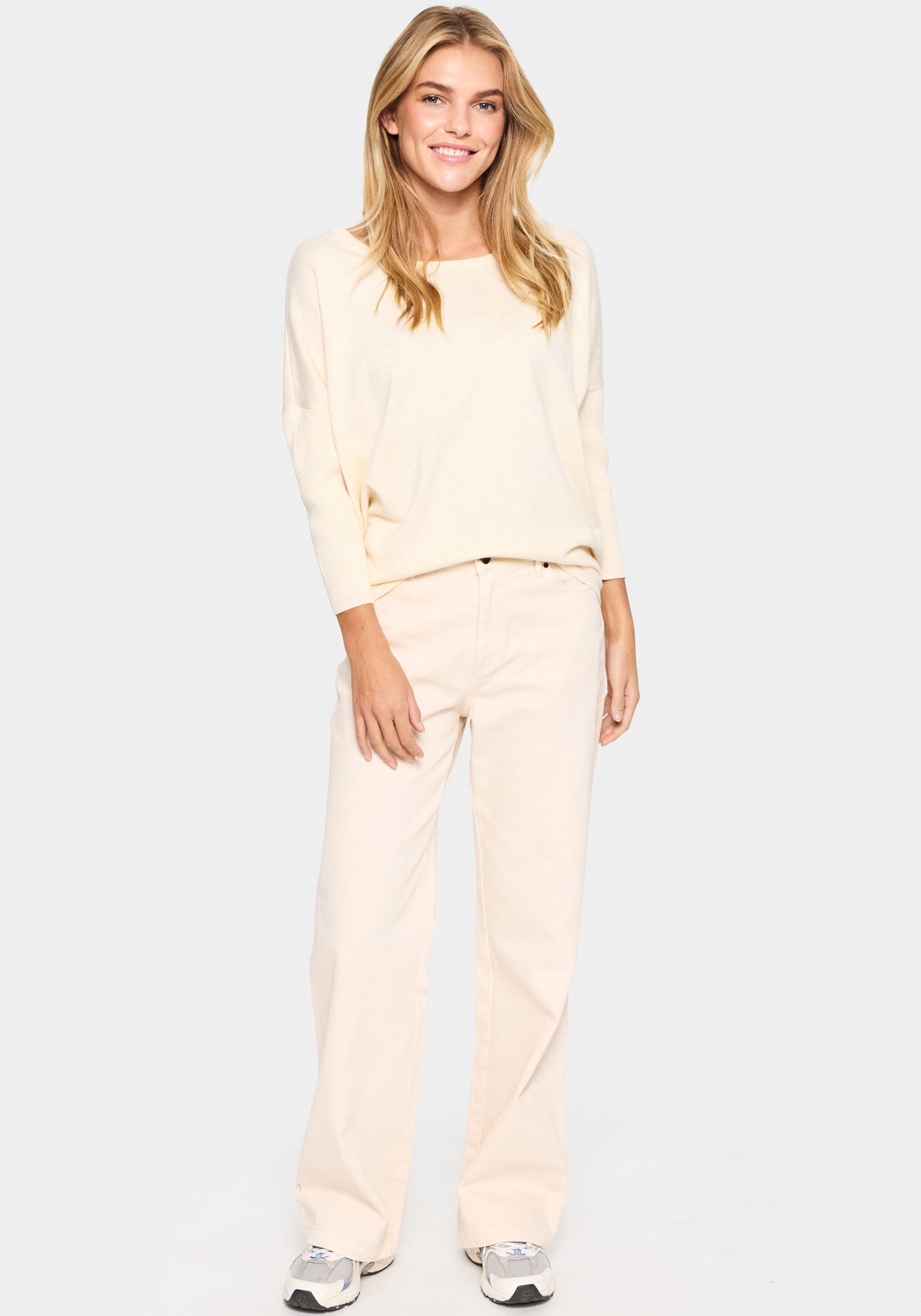 Saint Tropez Trui met ronde hals A2561, MilaSZ R-Neck