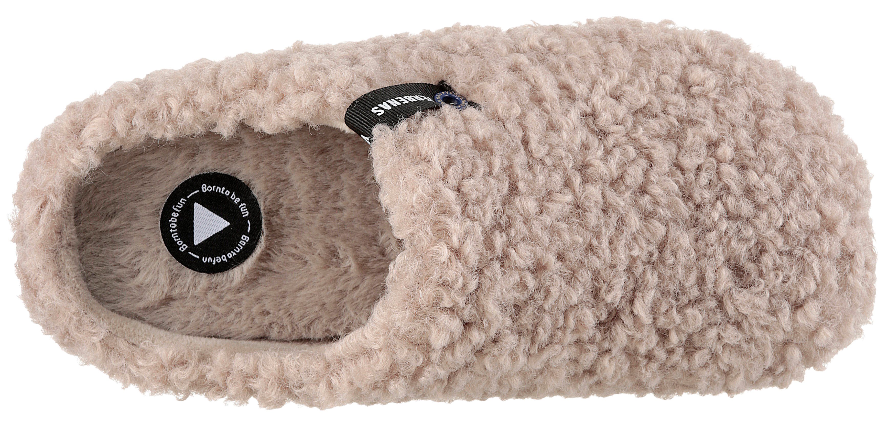 VERBENAS Pantoffels pantoffel, homeslipper, clog in knuffelige uitstraling