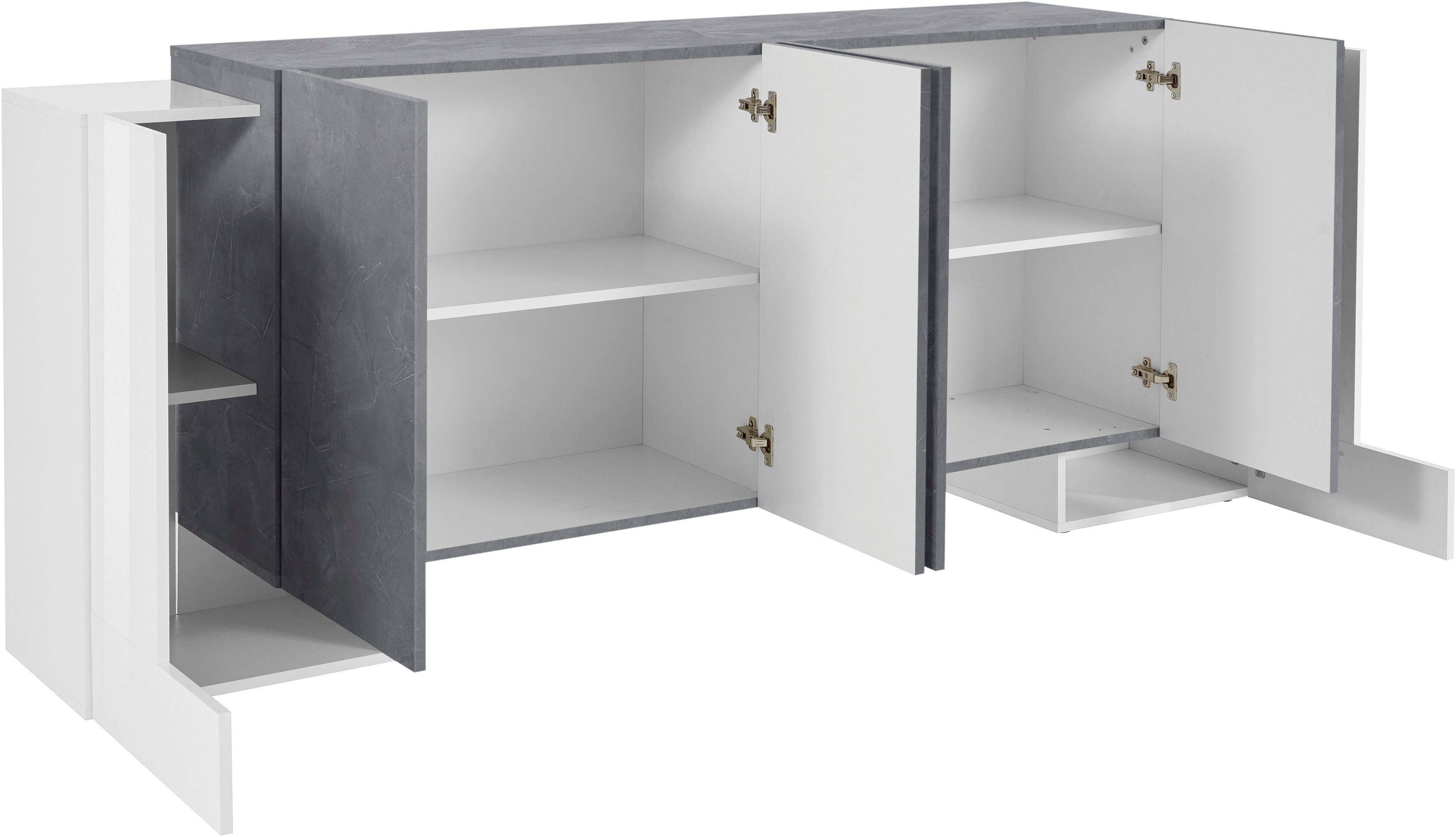 INOSIGN Dressoir Pillon Breedte 210 cm