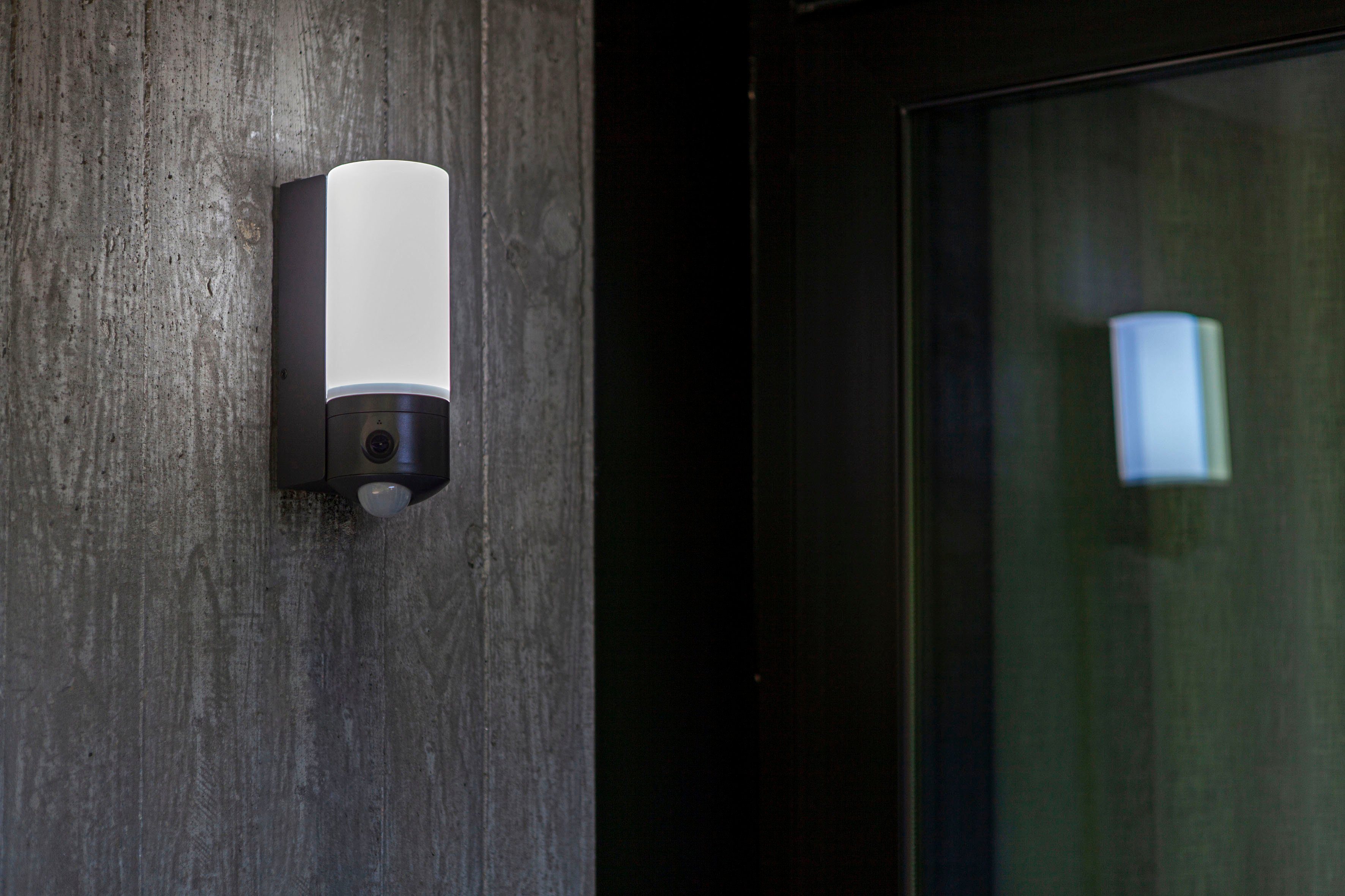 LUTEC Slimme ledlamp Pollux Smart-Home camera lamp (1 stuk)