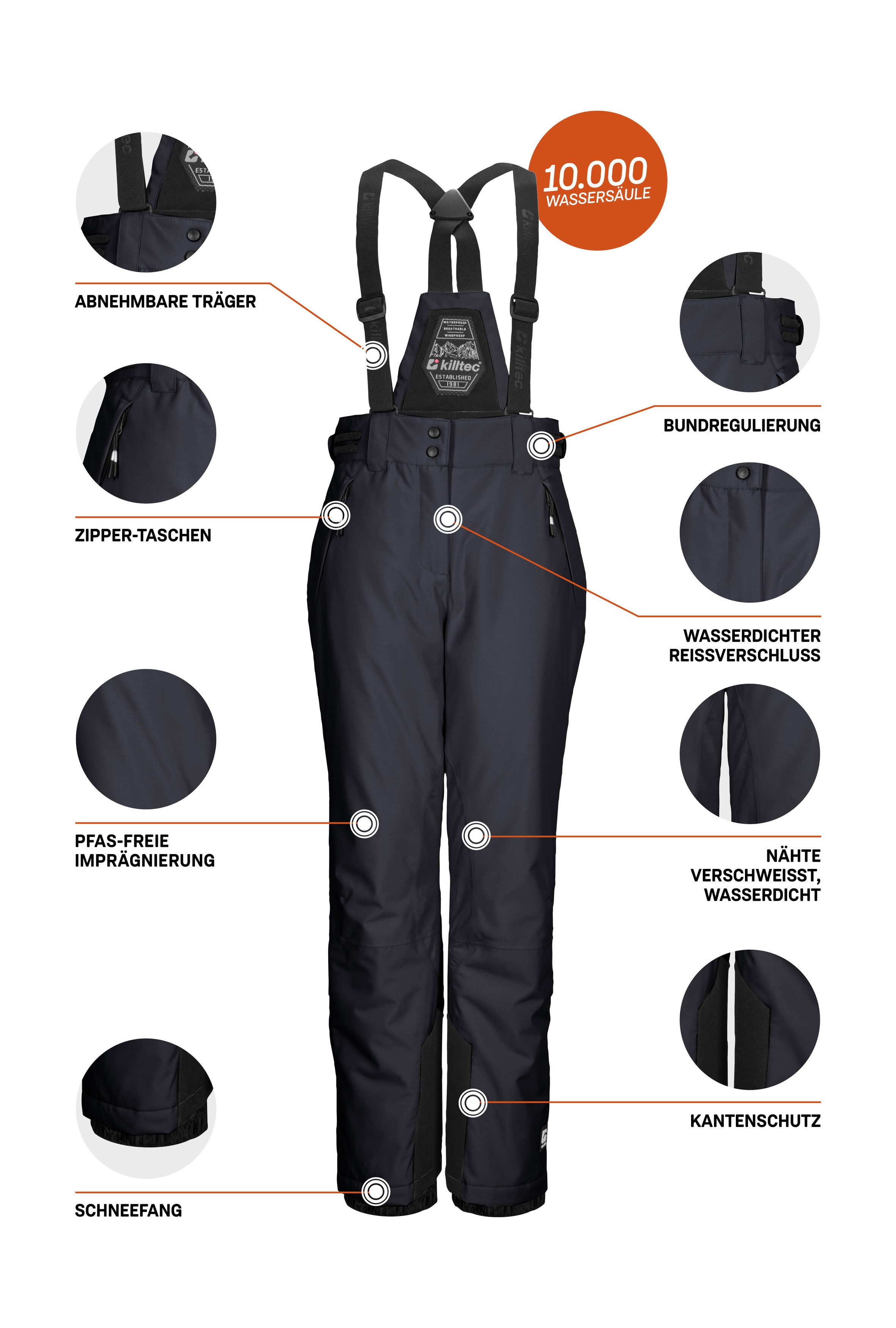 Killtec Skibroek KSW 213 GRLS SKI PNTS