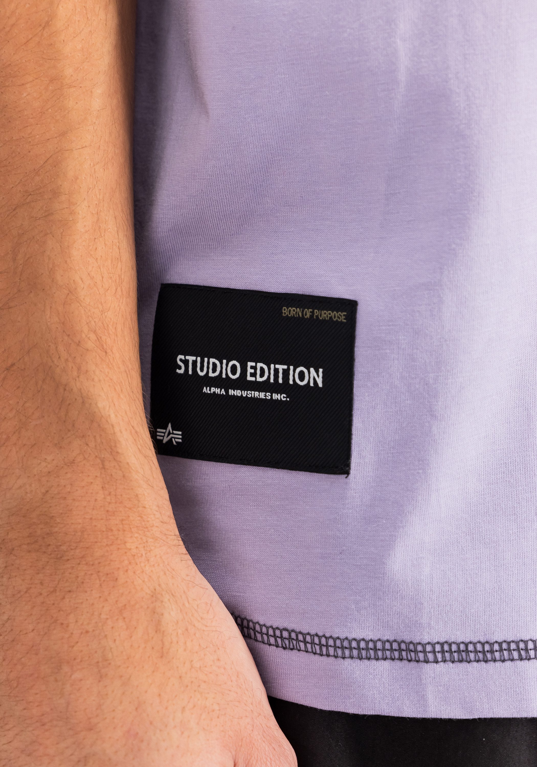 Alpha Industries T-shirt Studio Bubble Backprint T-Shirt