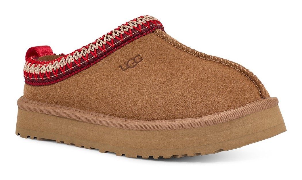 UGG Pantoffels K TAZZ plateau clog, mule, huisschoen met sierbies