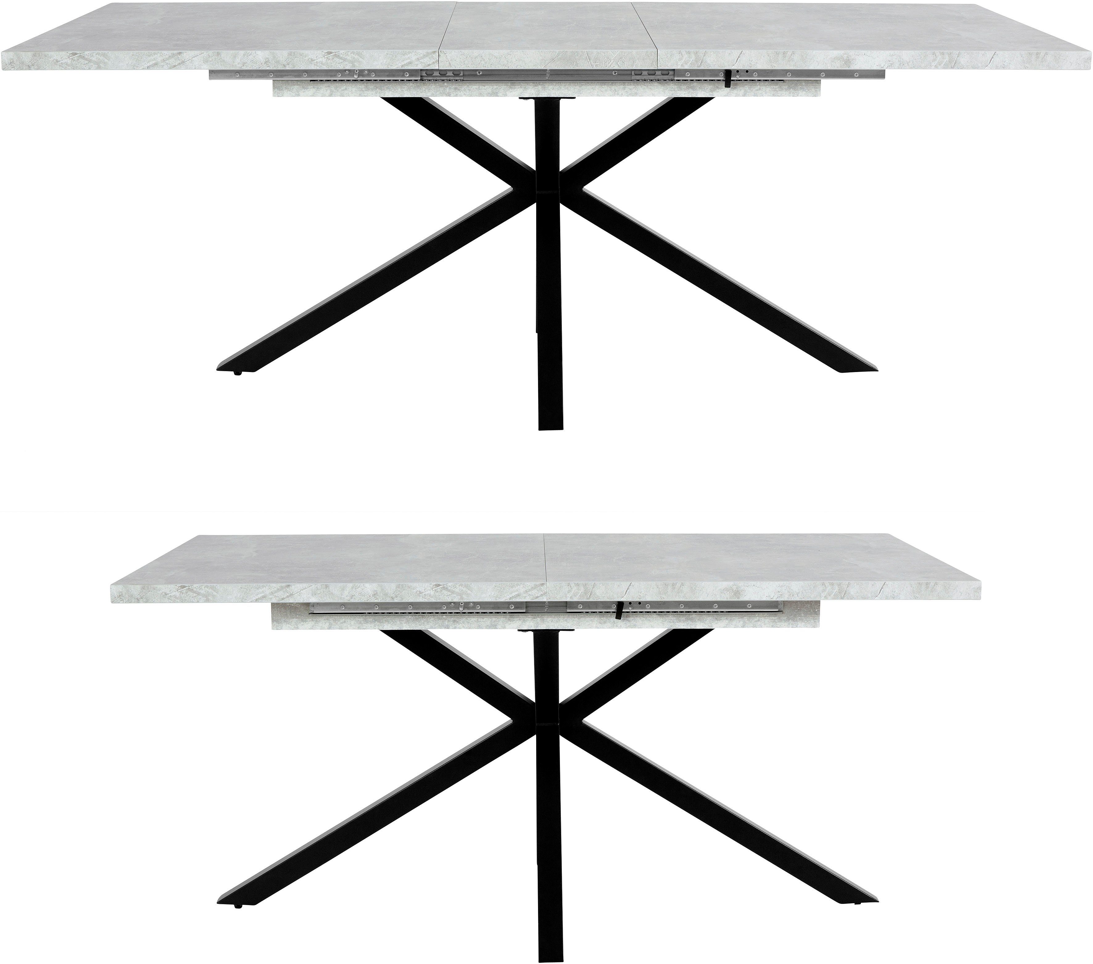 HELA Eettafel uittrekbaar 160-200 cm