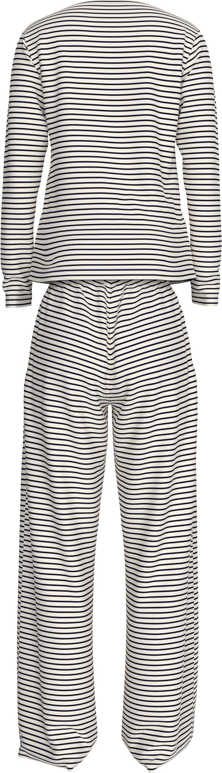 Tommy Hilfiger Underwear Pyjama JERSEY LS PRINT PJ SET (set 2-delig 2-delig)