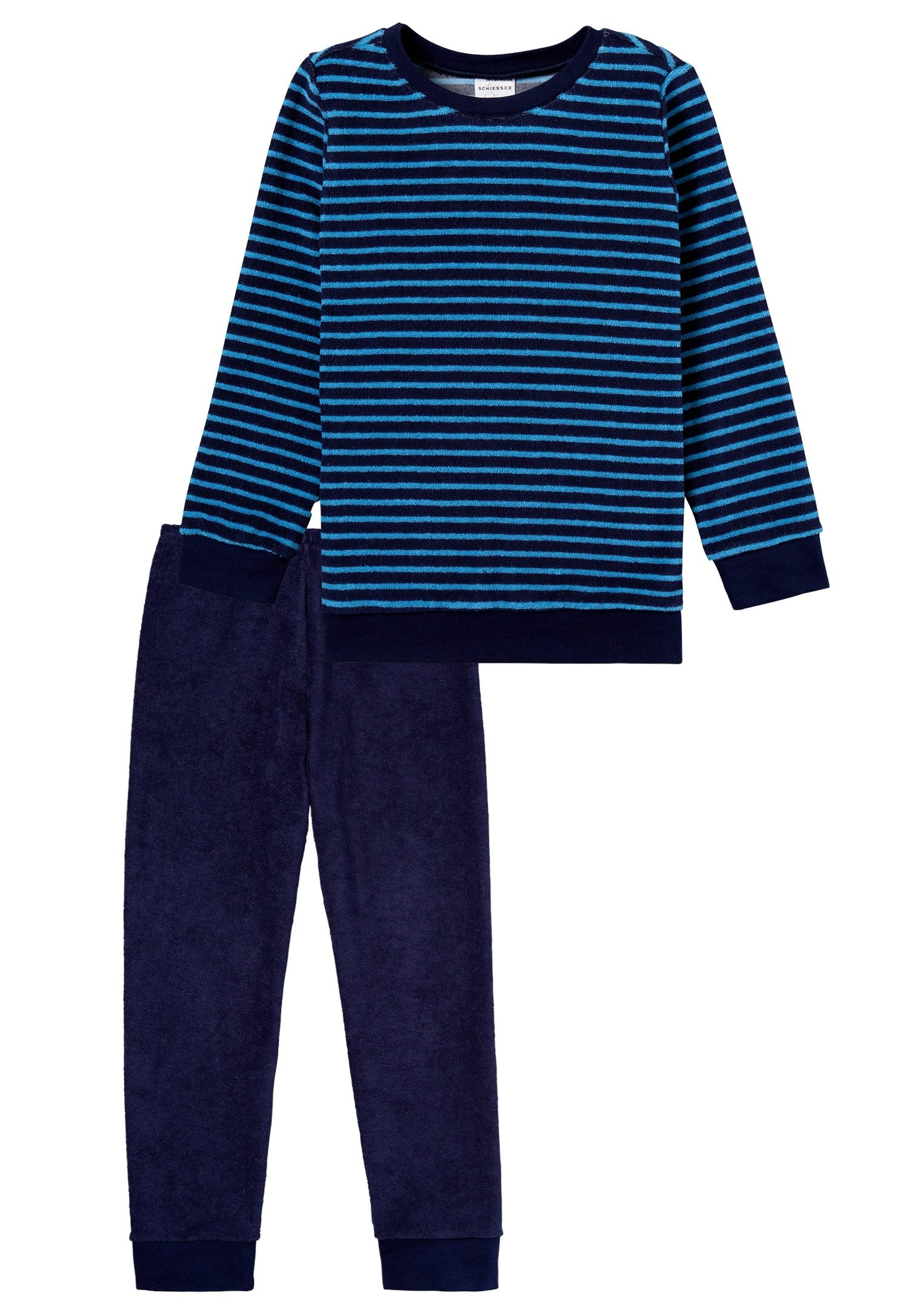 Schiesser Pyjama met comfortabele boorden (2-delig)