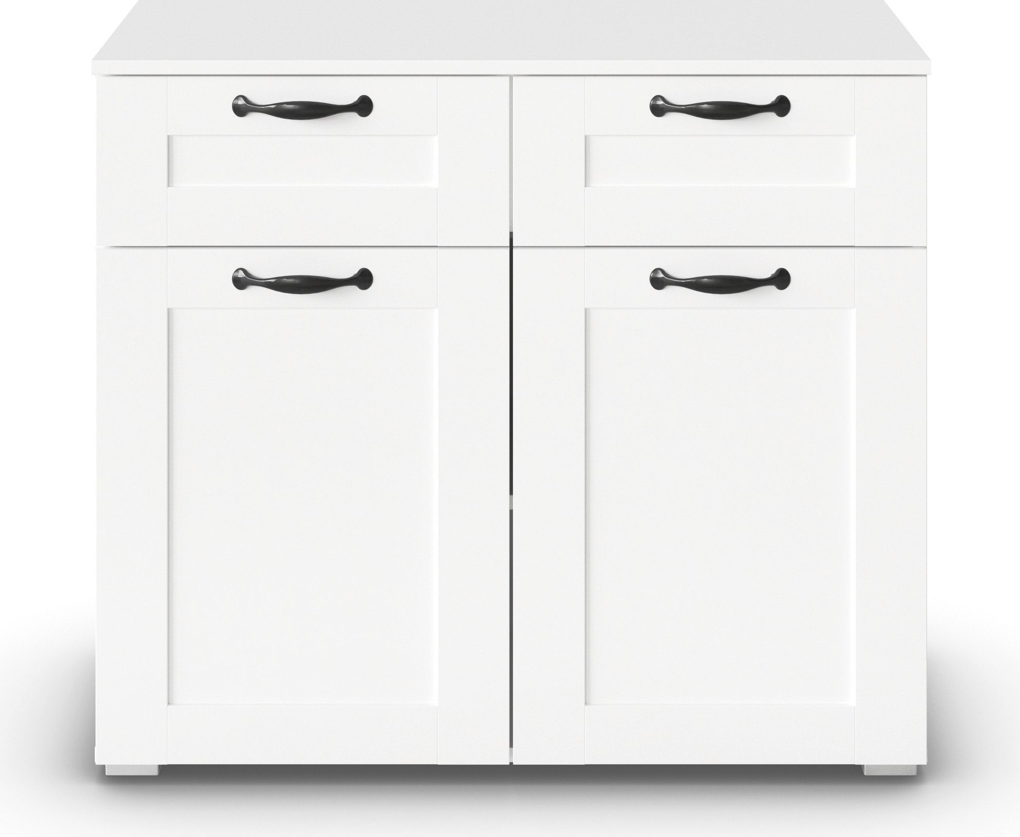 rauch Kast met laden en deuren Cottage by Aditio in scandinavisch landhuisstijl, 2 lades met softclose-functie