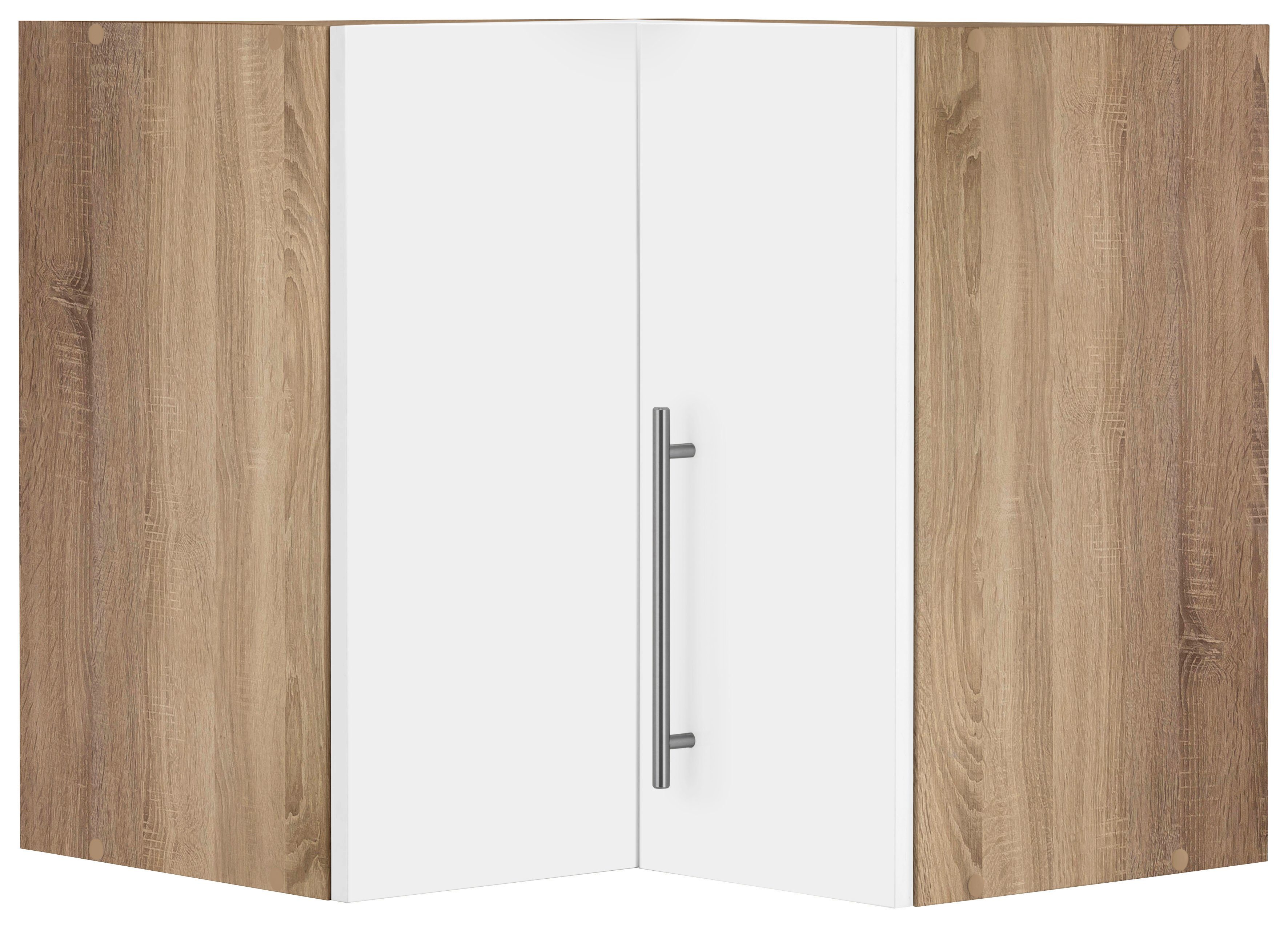 wiho Küchen Hangend hoekkastje Cali 60 cm breed hangkasten beige