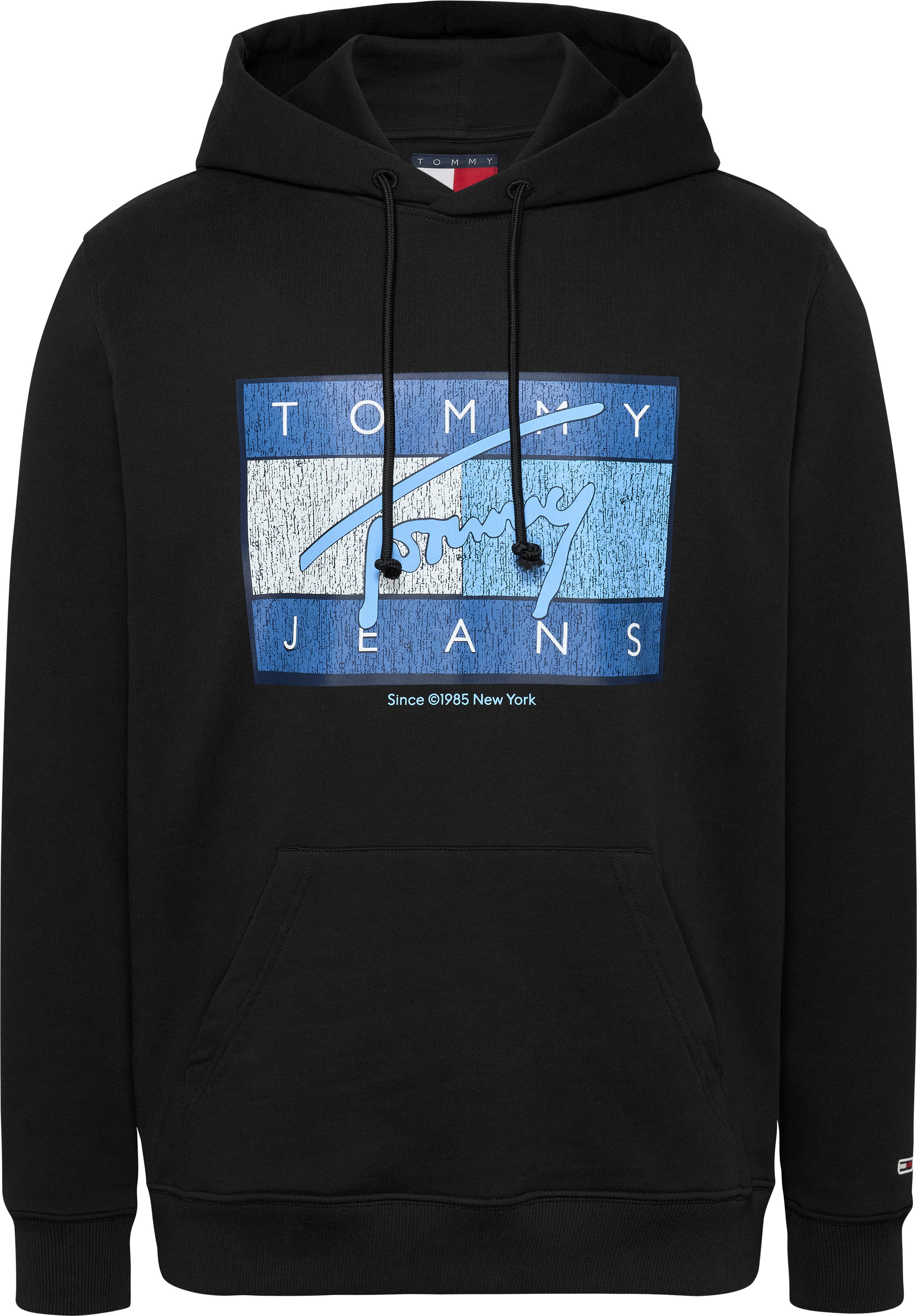 TOMMY JEANS Hoodie TJM REG DNA FLAG TWIST HOOD EXT
