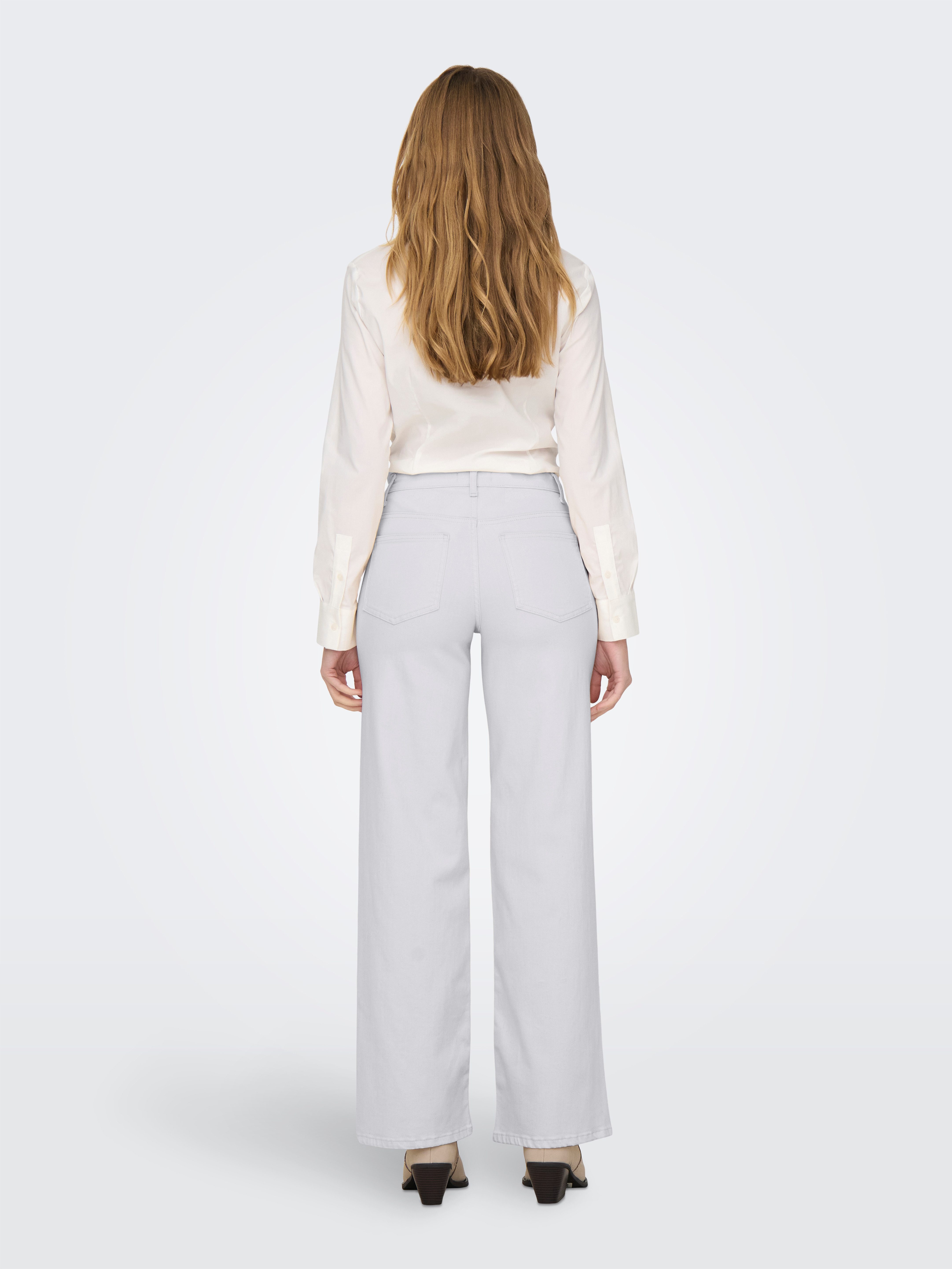 Only Wijde jeans ONLMADISON BLUSH HW WIDE DNM CRO NOOS