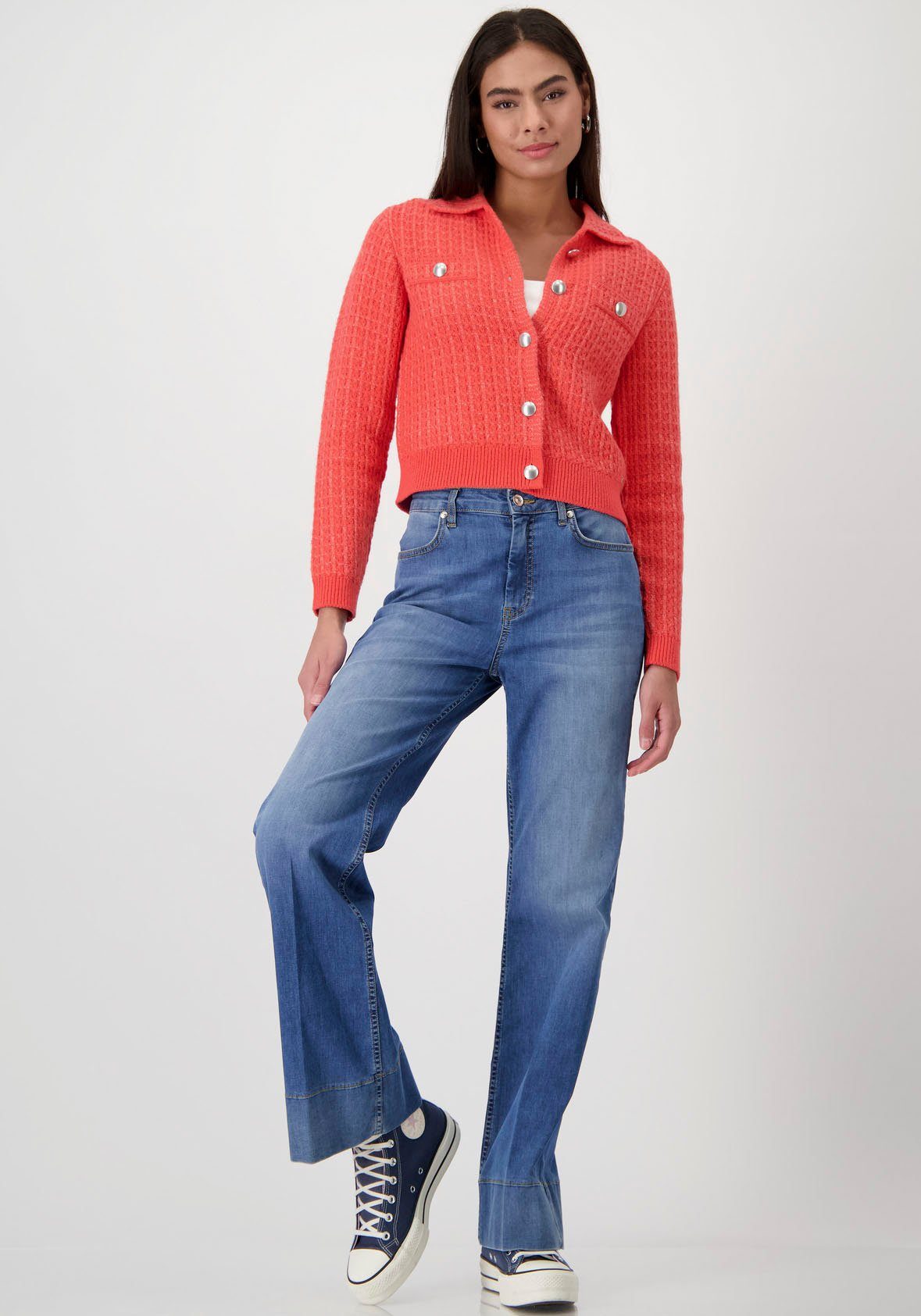 Monari Vest met knopen