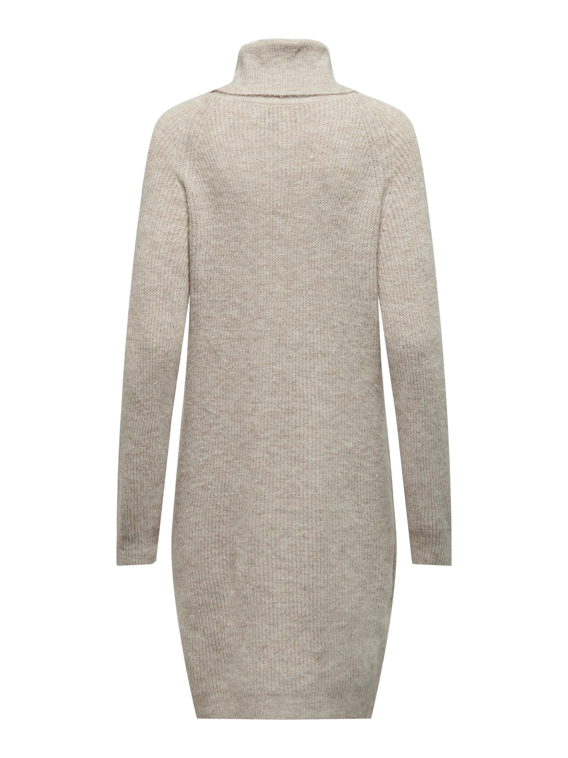 Only Gebreide jurk ONLSILLY LS ROLLNECK DRESS BF KNT