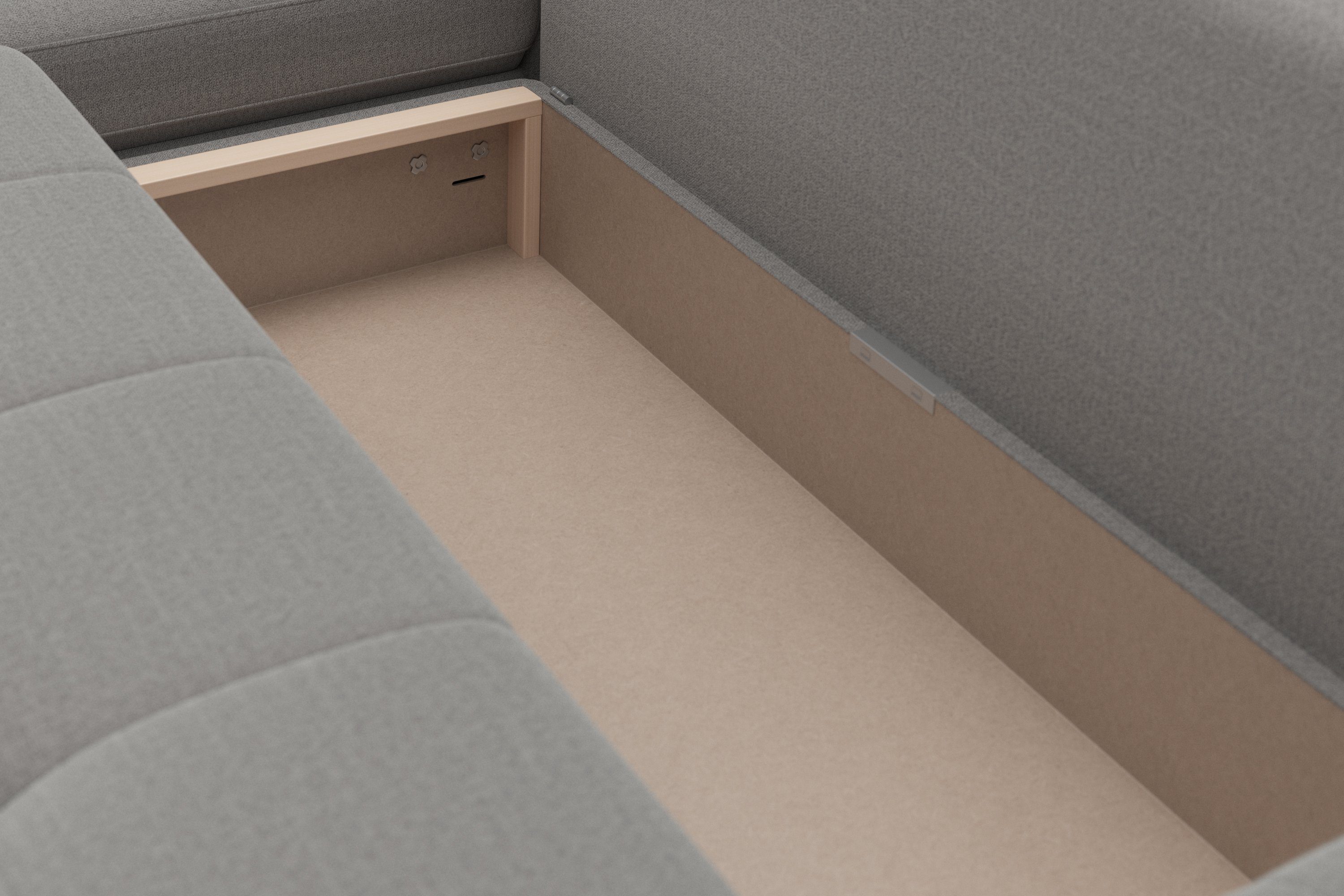 sit&more Zithoek Latigo U-vorm met mega-récamier, naar keuze met slaapfunctie en bedkist