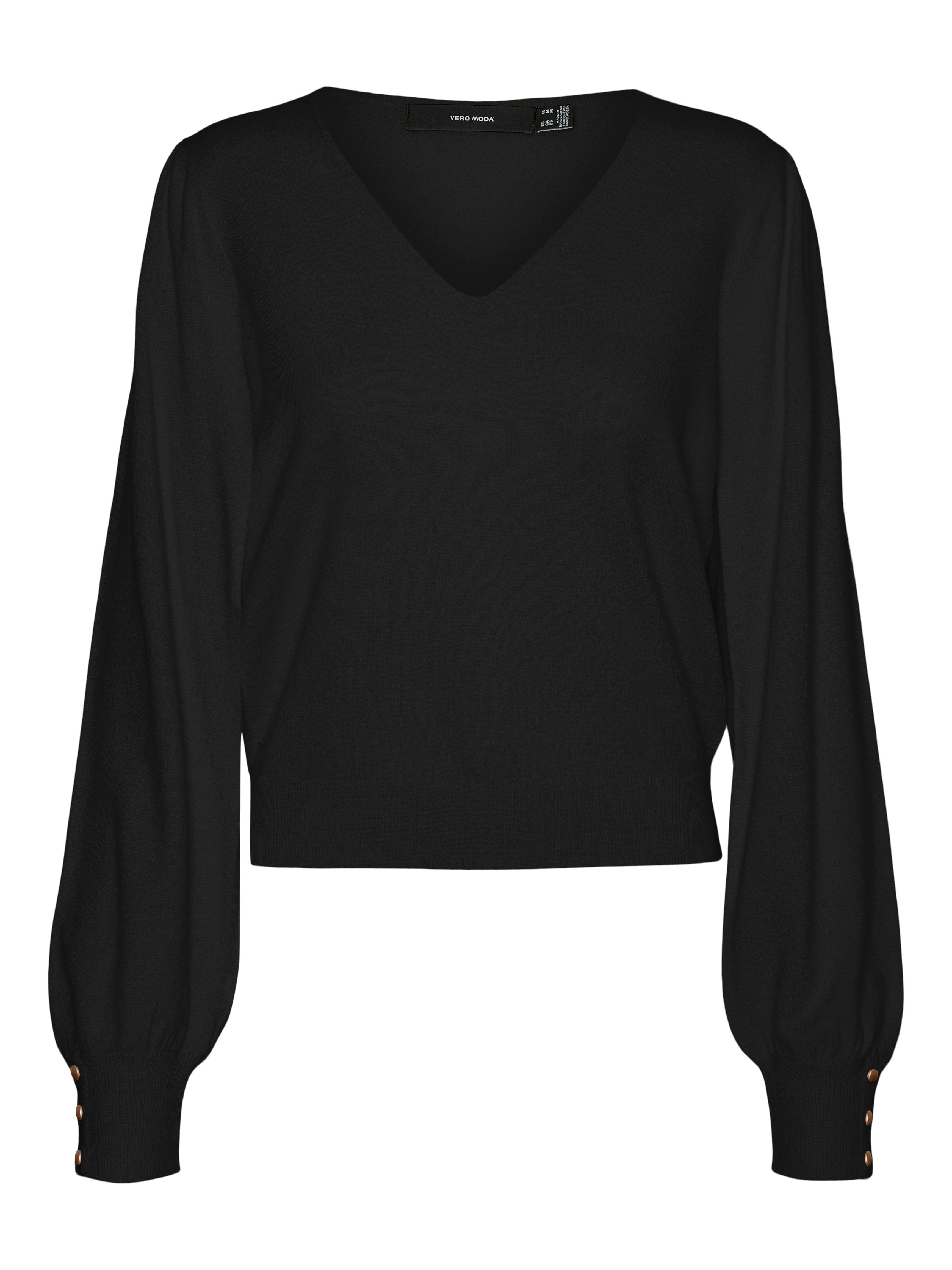 Vero Moda Trui met V-hals VMHOLLYKARIS LS V-NECK PULLOVER GA BOO