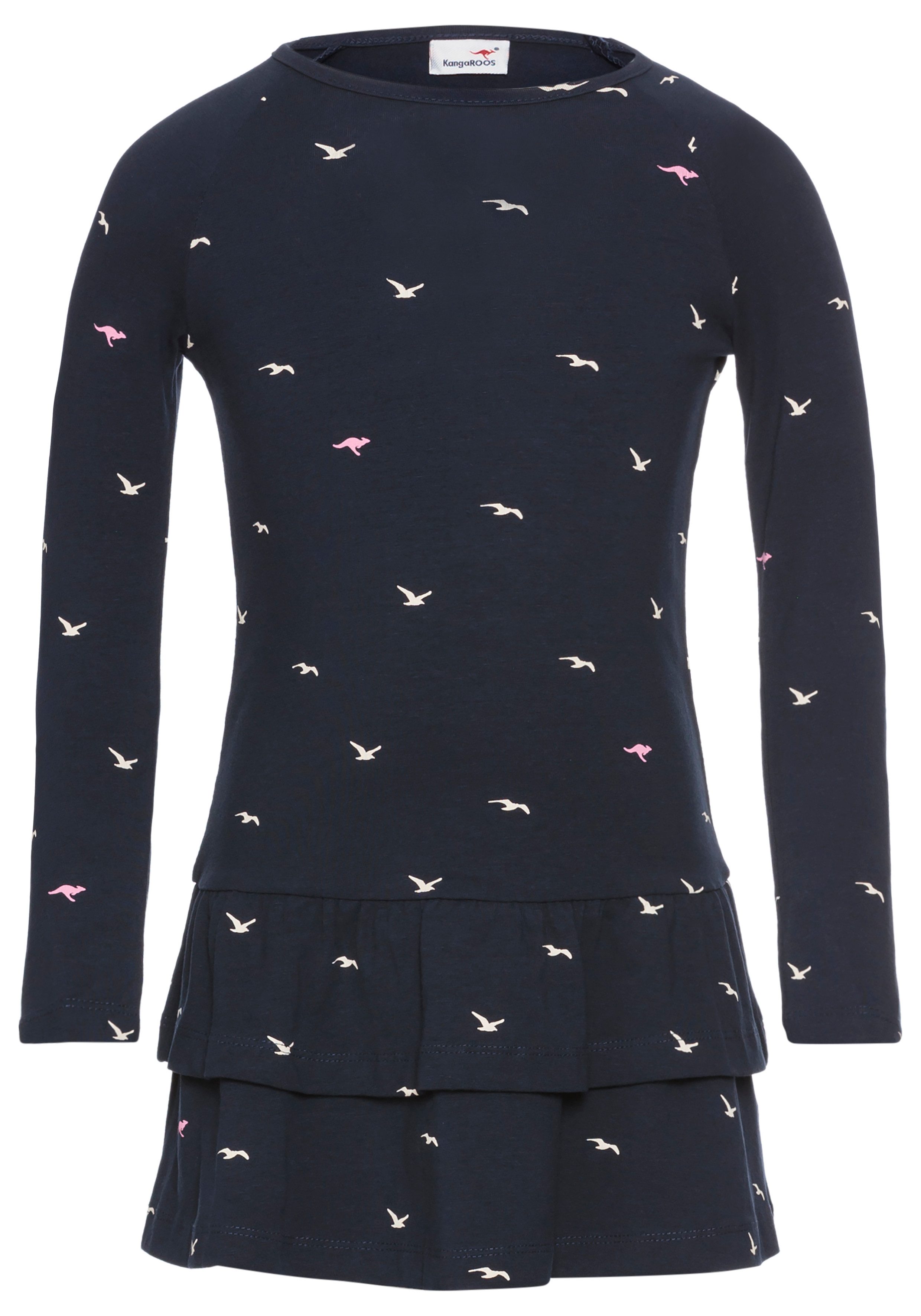 KangaROOS Jerseyjurk KANGAROOS-Allover jurk