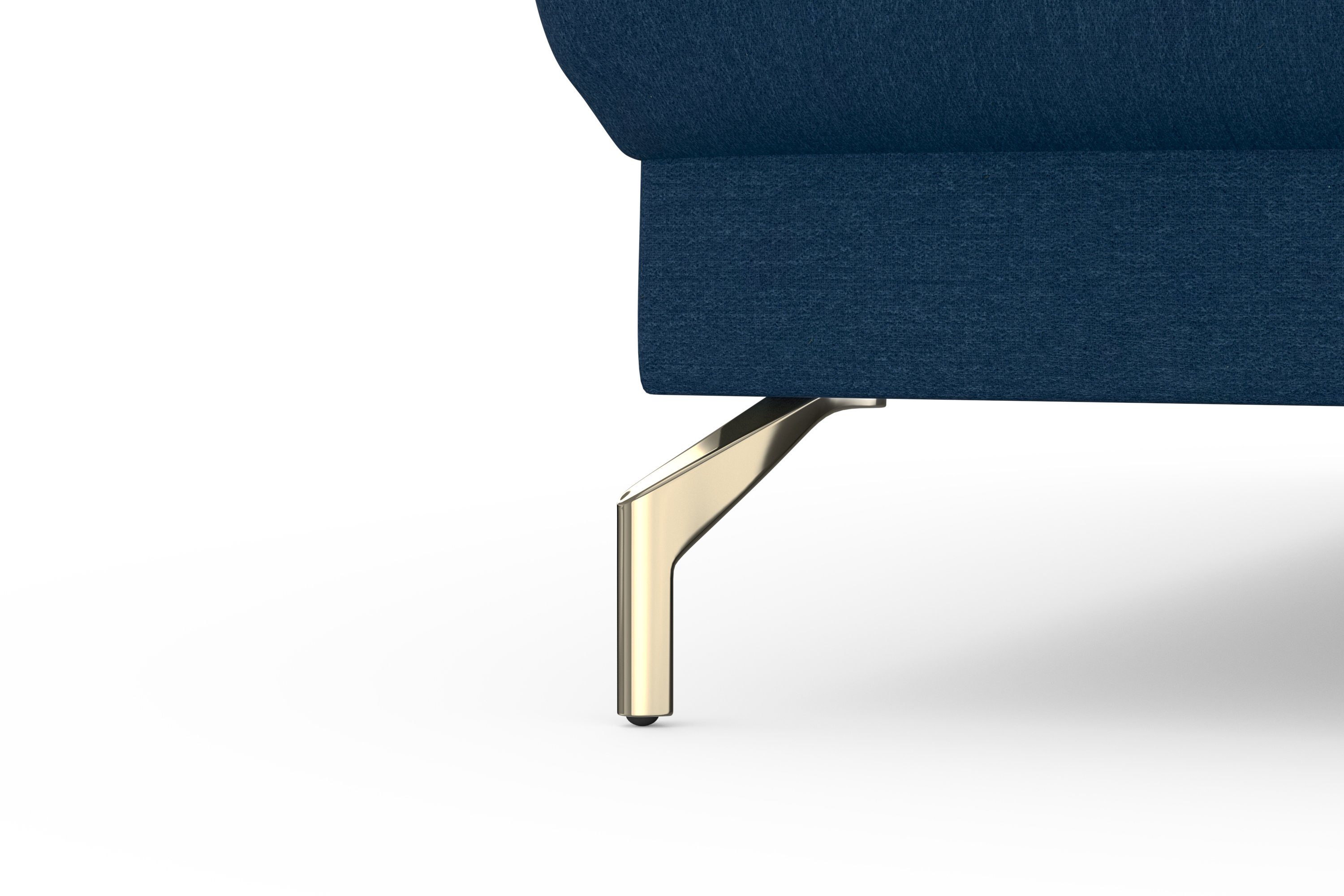 sit&more Zithoek Fashion U-vorm naar keuze met verstelbare hoofdsteun, uittrekzitting, motorisch, nikkel poten