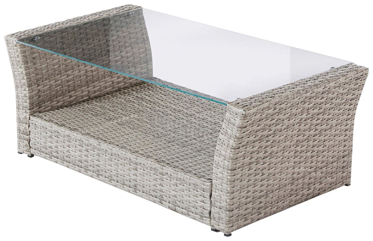 my Flair Tuinset 1 bank, 2 fauteuils, 1 tafel (4-delig)