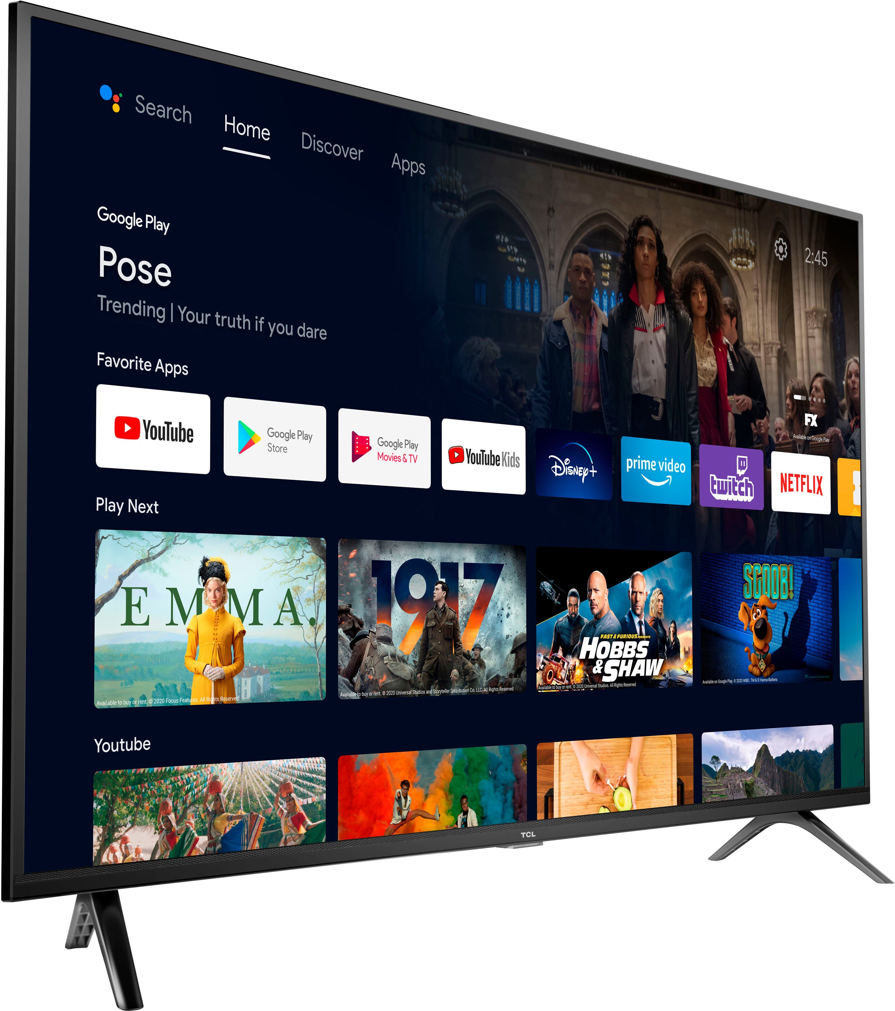 TCL Led-TV 40S5203X2, 100 cm / 40", Full HD, Smart TV - Android TV