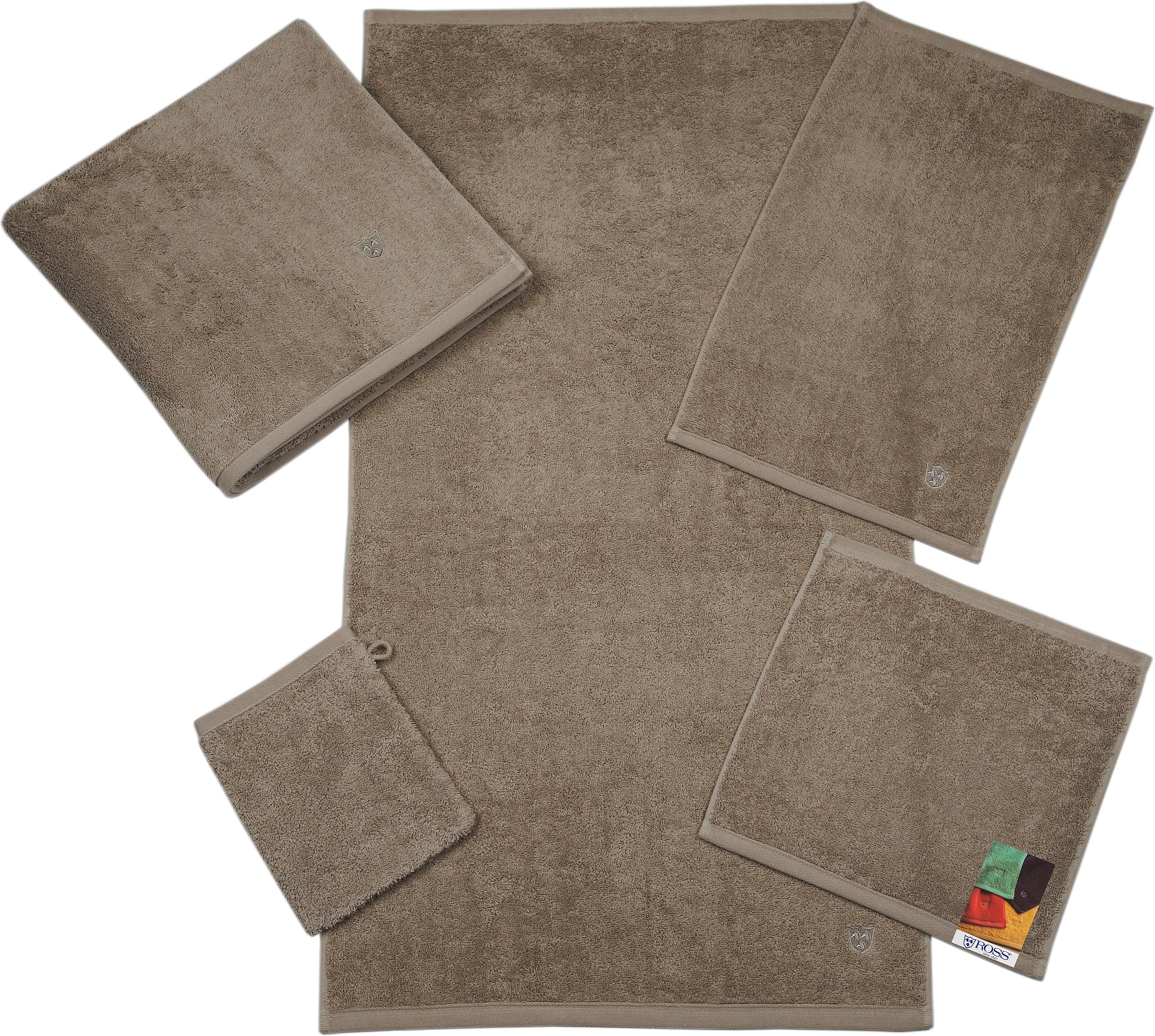 ROSS Handdoeken VITA Borduursel ROSS-embleem (2 stuks)
