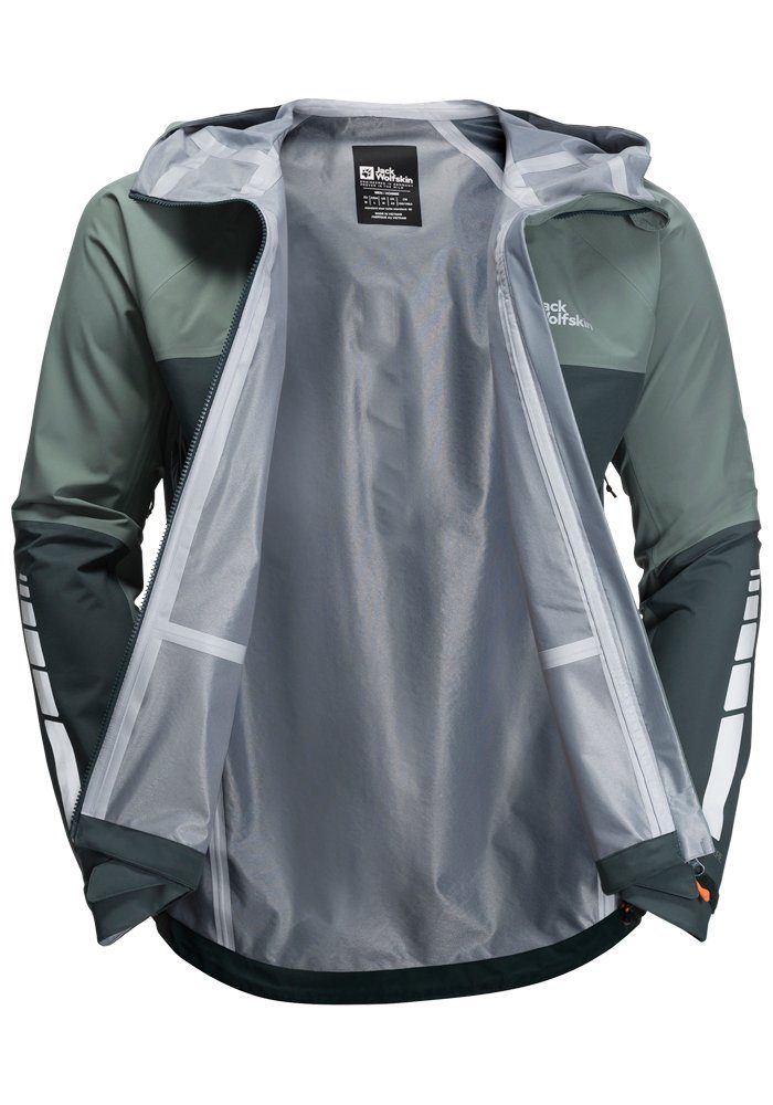 Jack Wolfskin Fietsjack MOROBBIA 3L JKT M