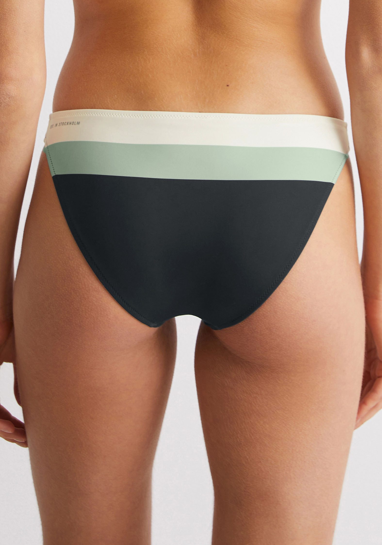 Marc O'Polo Bikinibroekje Summer stripes met elegant kleurblokpatroon