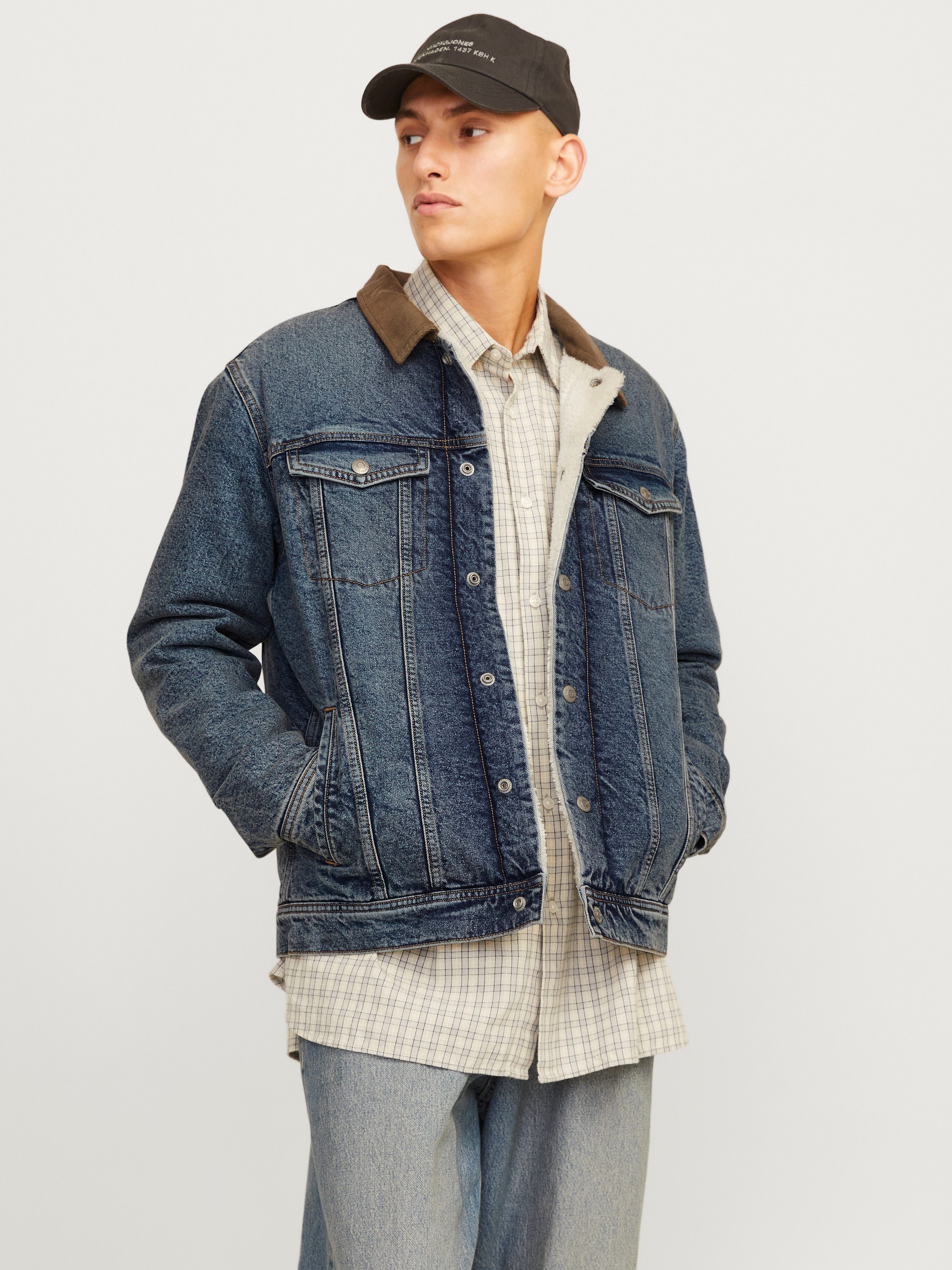 Jack & Jones Jeansjack JJIJEAN JJJACKET W SHERPA WI 200 SN